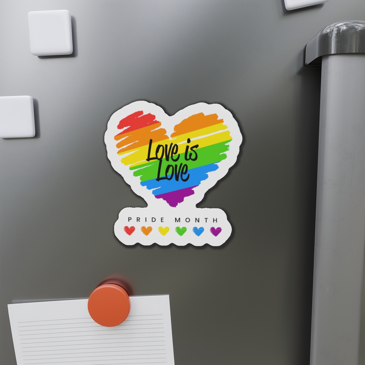 Beautiful Pride Day Flag Concept Die Cut Magnets - Image 14