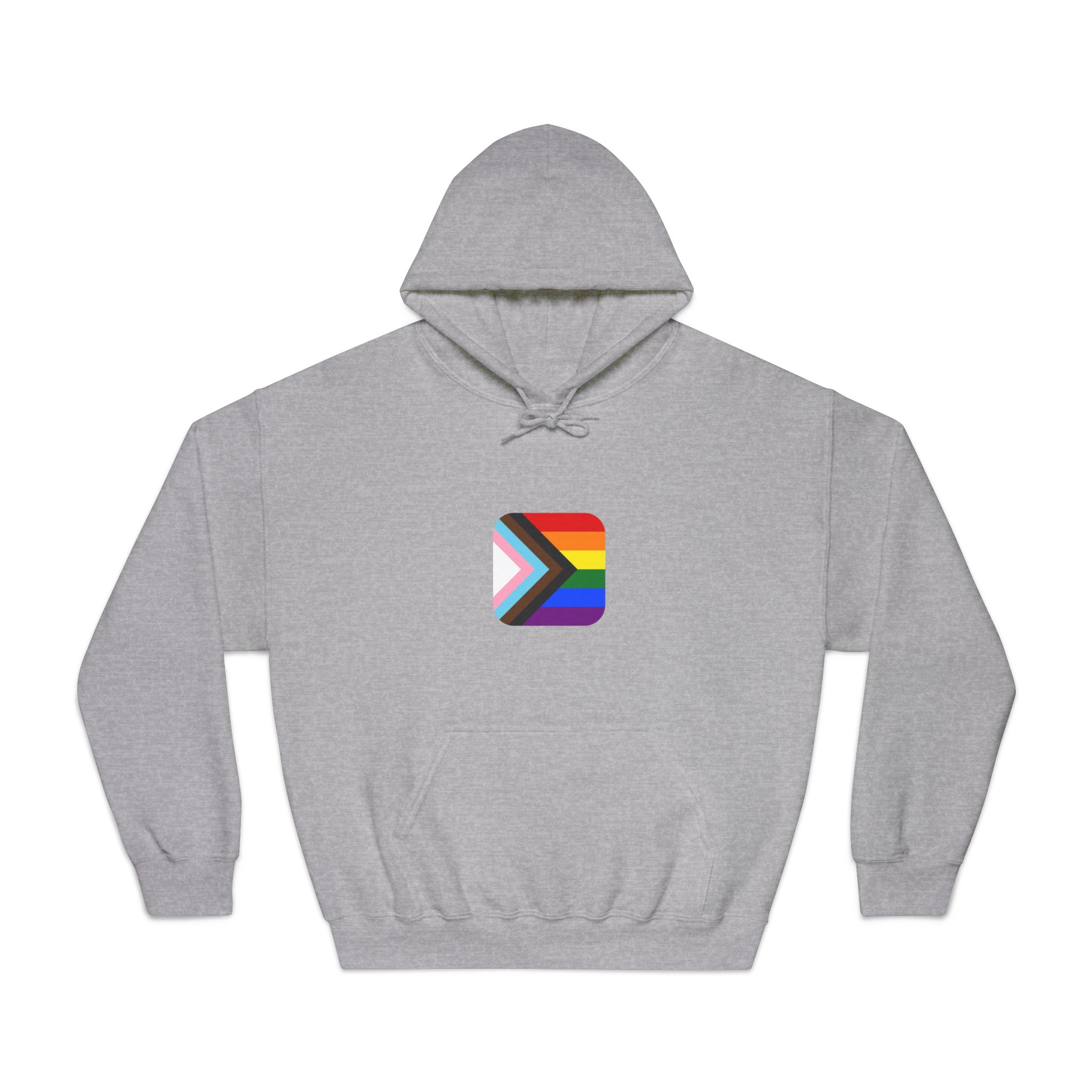 New Pride Flag Lgbtq Vector Illustartion Unisex Dryblend Hooded Sweatshirt - Image 13