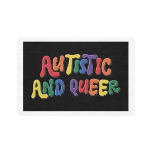 Pride Lgbtq Gay Typography Vector Tshirt Design(6) Pet Food Mat 12x18