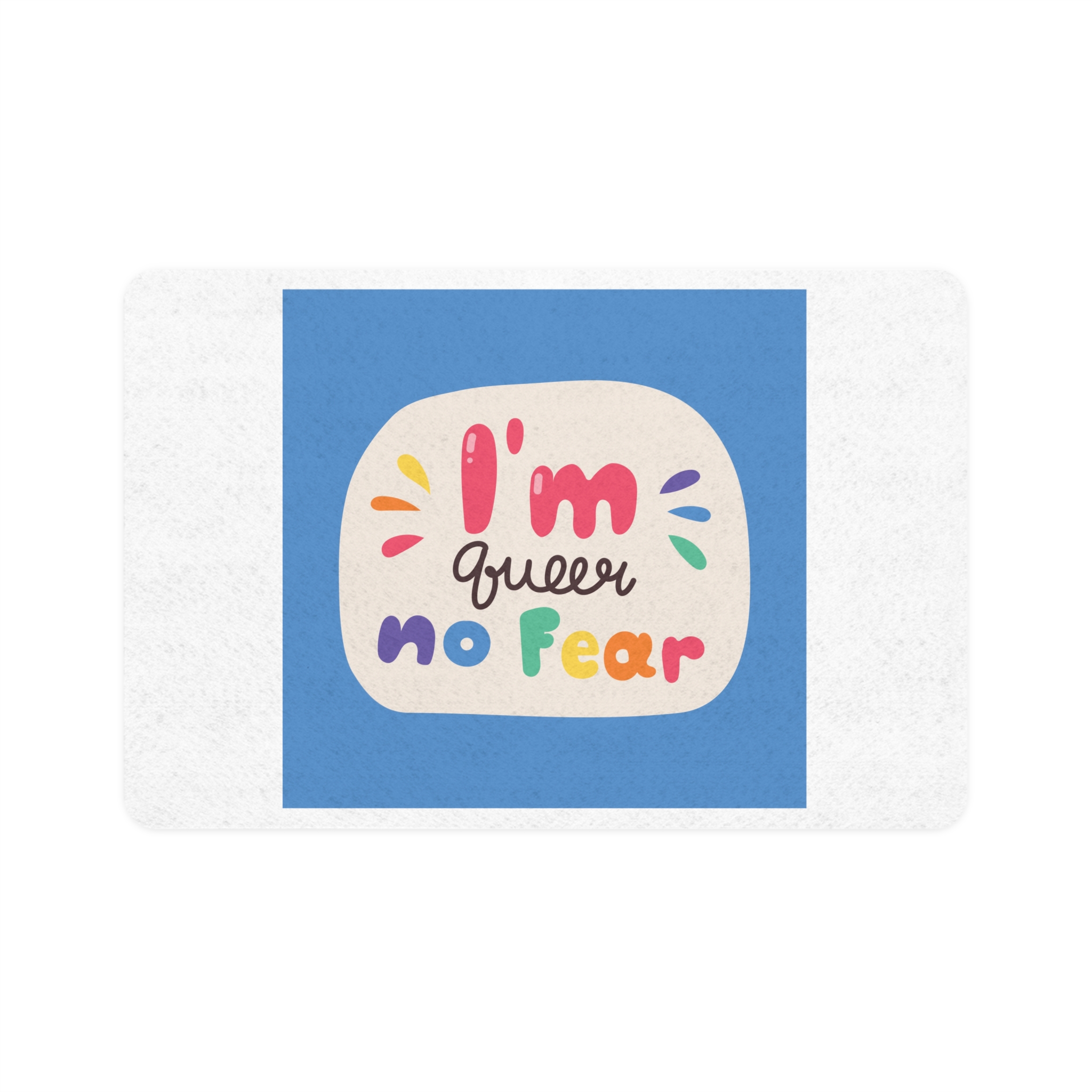 Lesbian Pride Design 2B26CC Pet Food Mat 12x18