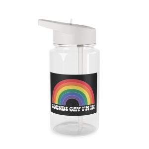 Pride Lgbtq Gay Typography Vector Tshirt Design(7) Tritan Water Bottle