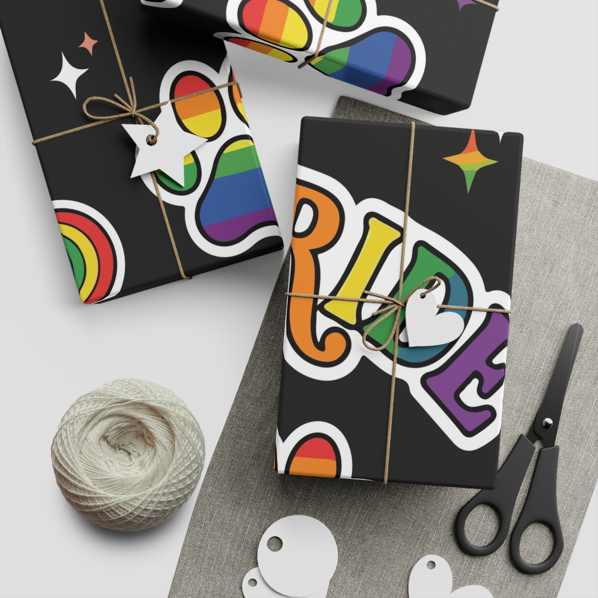 Lesbian Pride Design 58922E Gift Wrapping Paper Sheets 1pc - Image 5