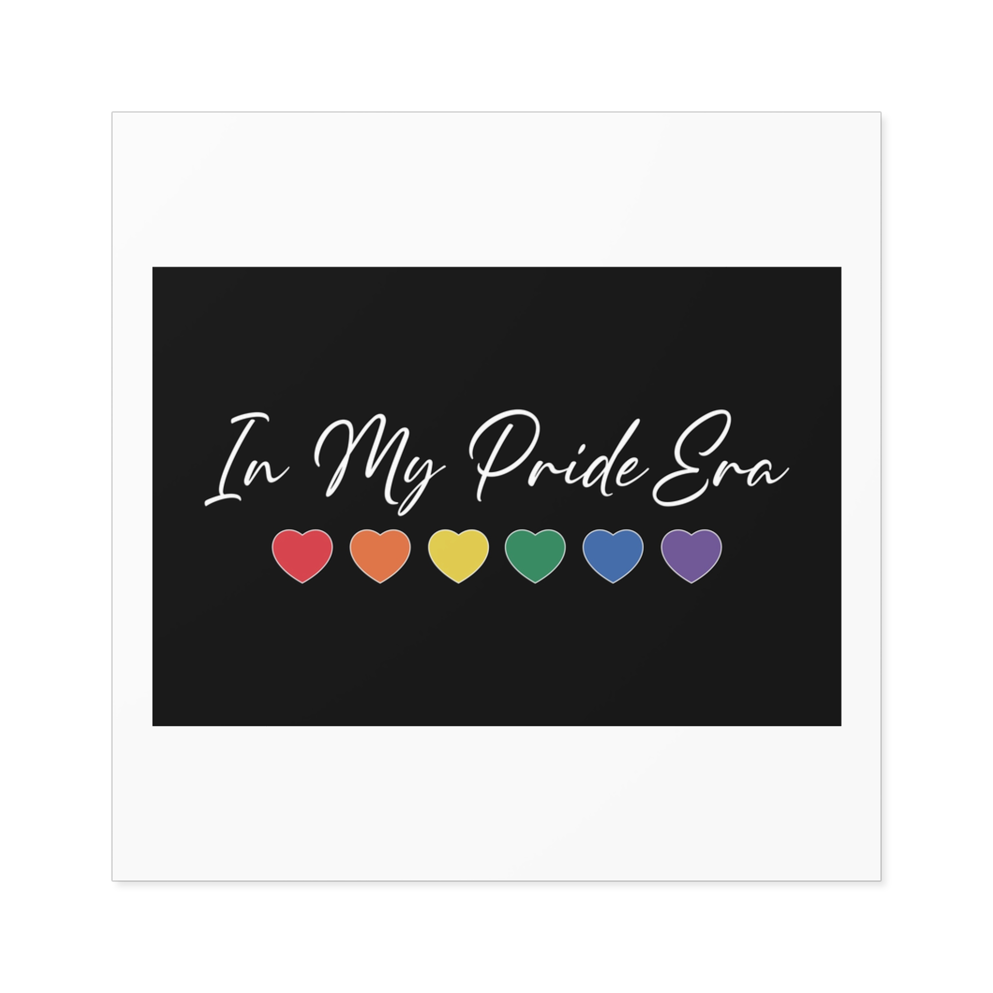Pride Lgbtq Gay Typography Vector Tshirt Design(2) Laminate Stickers Square - Image 69