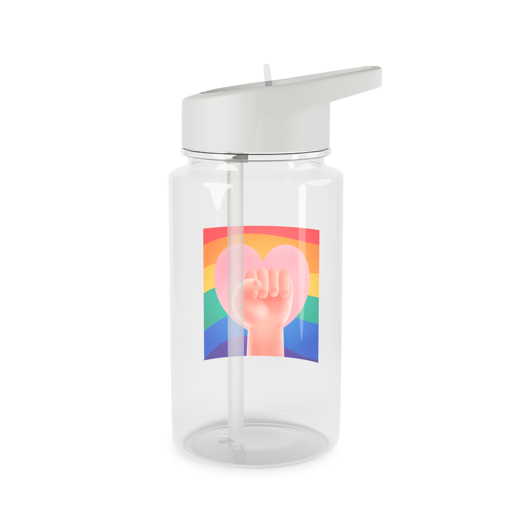 Pride Day Concept 2 Tritan Water Bottle - Image 2