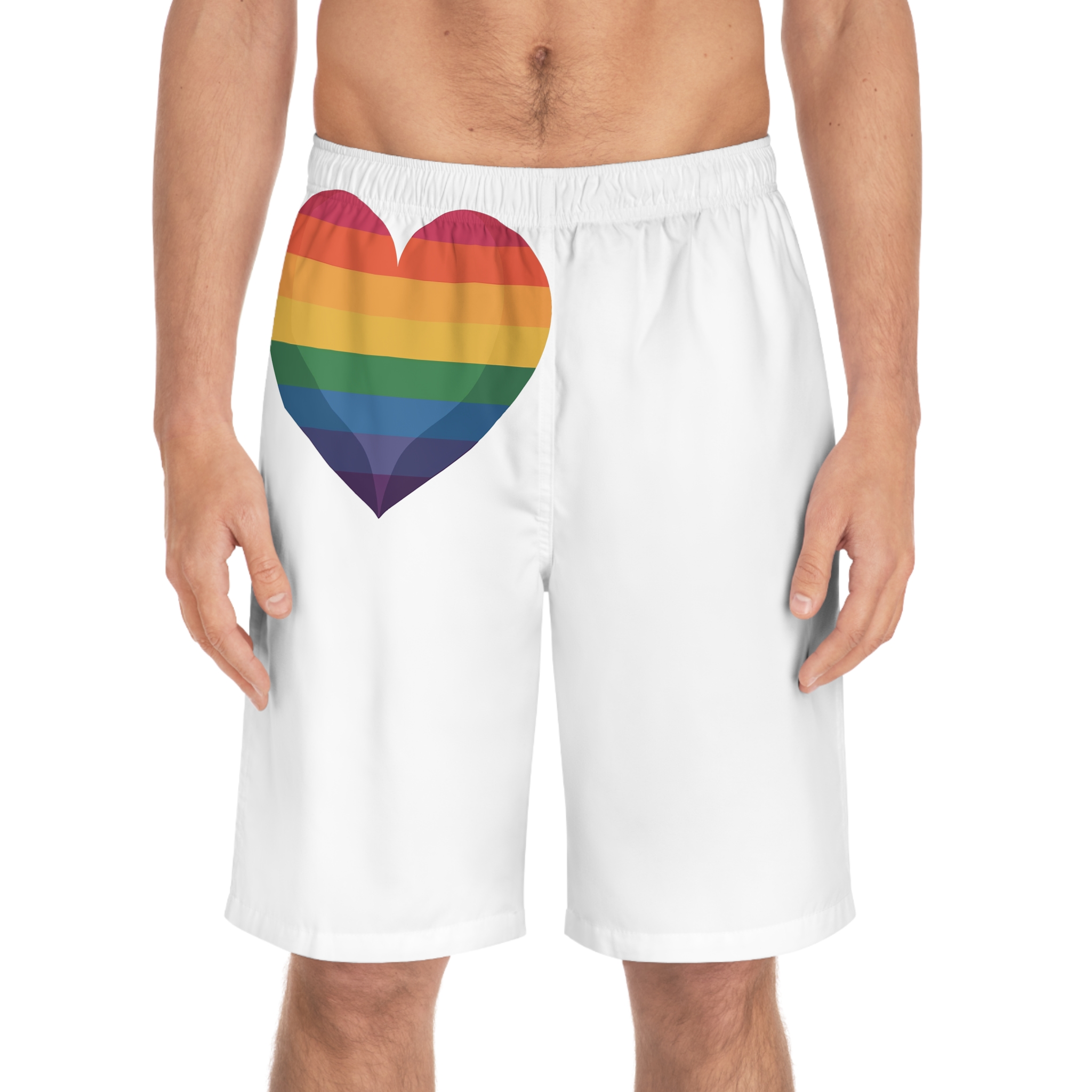 Happy Valentines Day Celebrate Love Romance With Special Gifts Mens Board Shorts Aop - Image 3