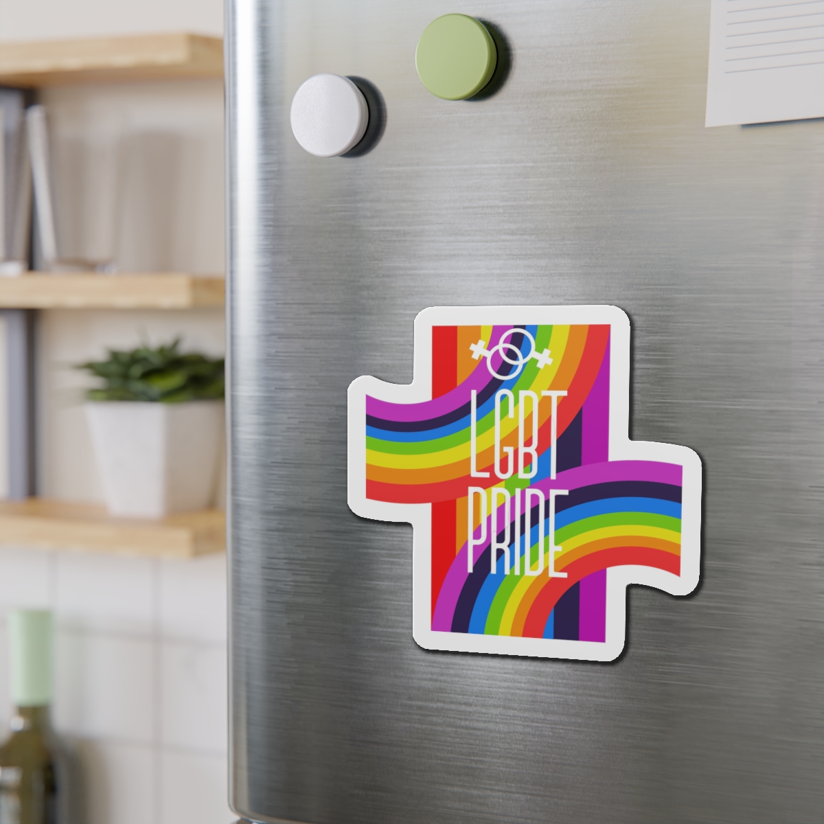 Gay Pride Background Lgbt Day Vector Illustration With Colorful Realistic Style Stickers Flyers Logo Designs Die Cut Magnets - Image 12
