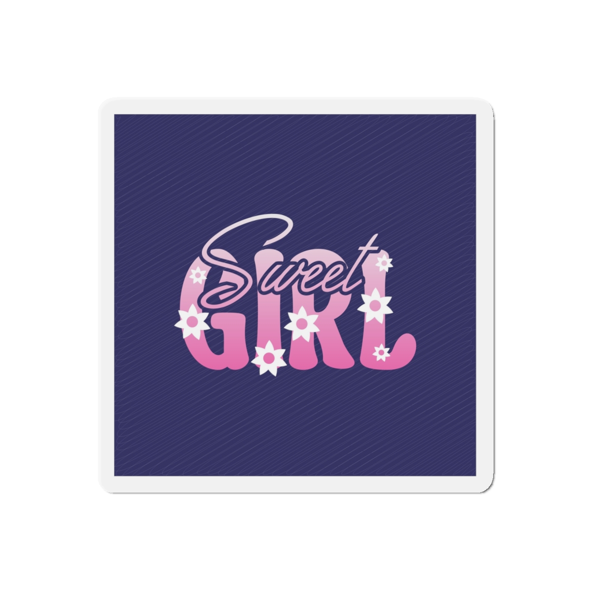 Lesbian Pride Design FE58A6 Die Cut Magnets - Image 7