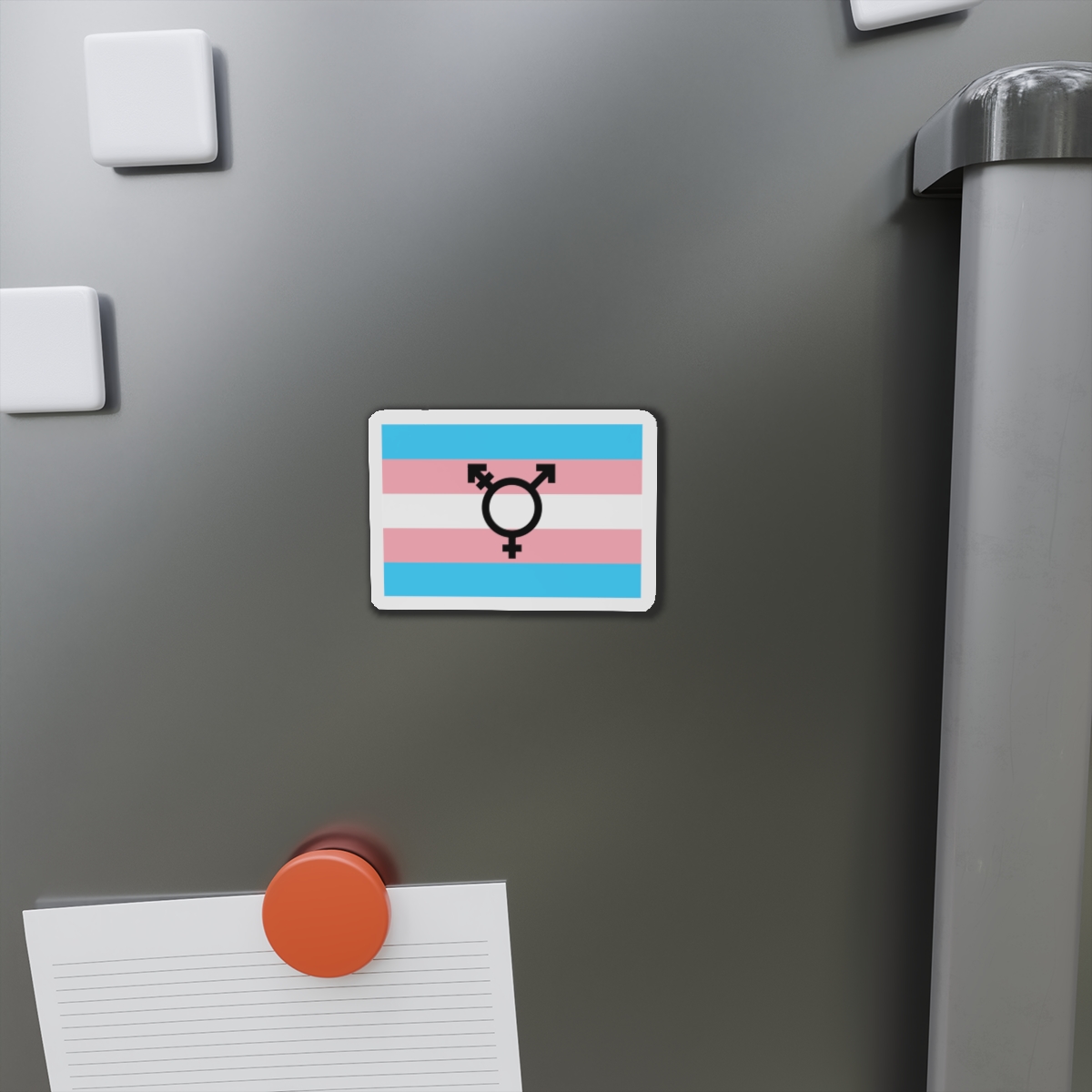 Lesbian Pride Design 8F6ADF Die Cut Magnets - Image 5