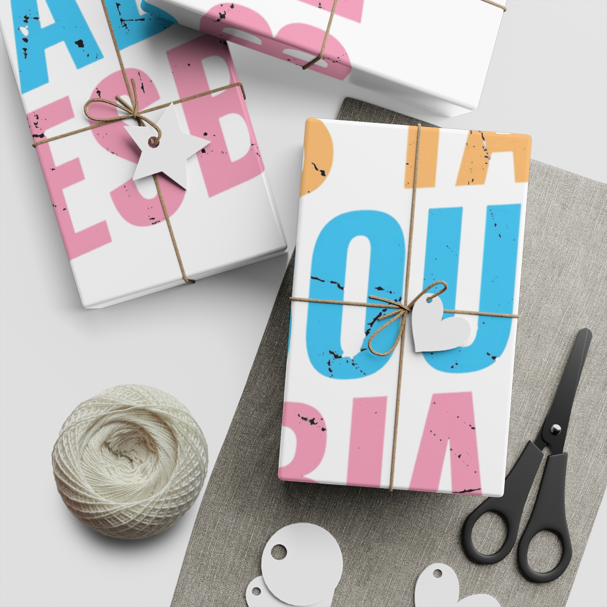 Lets Talk About Lesbians Gift Wrapping Paper Sheets 1pc - Image 5