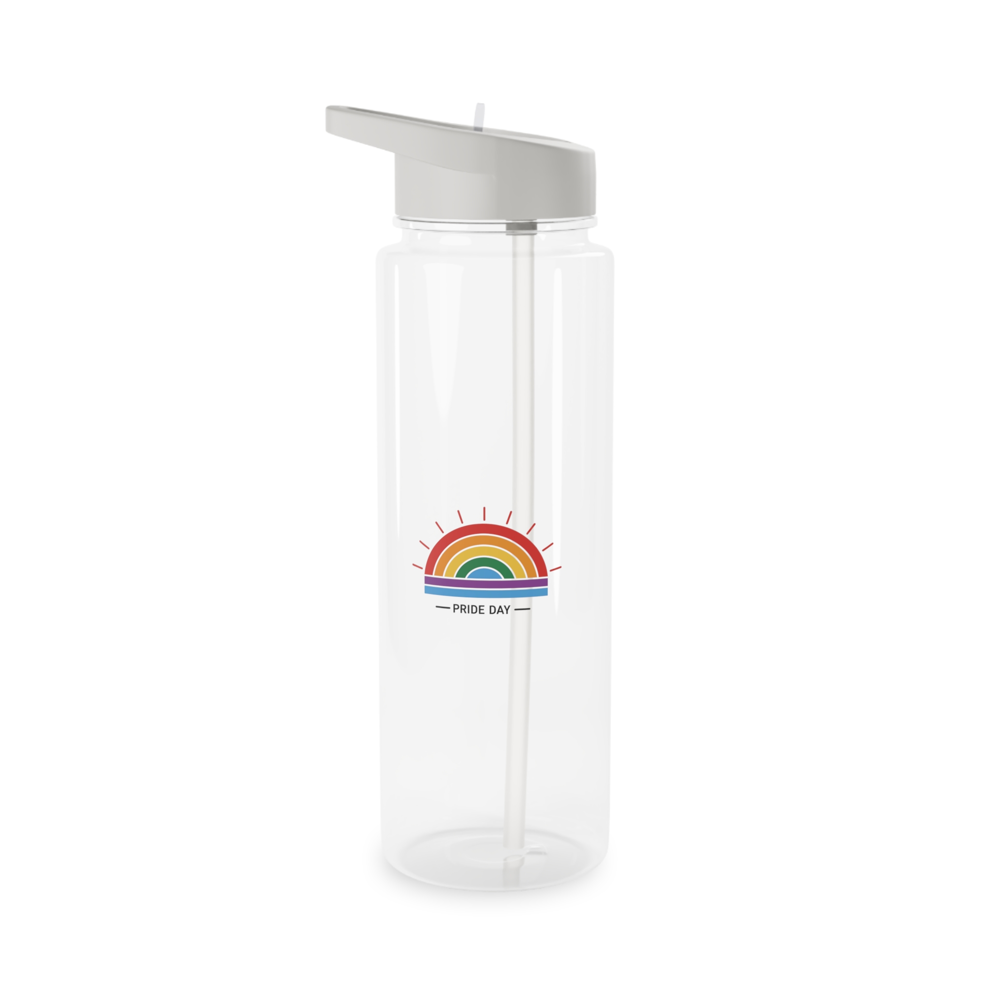 Pride Day Rainbow Flag Icon Vector Illustration Celebrating Lgbtq Community Diversity With Colorful Stripes Radiant Design Tritan Water Bottle - Image 5