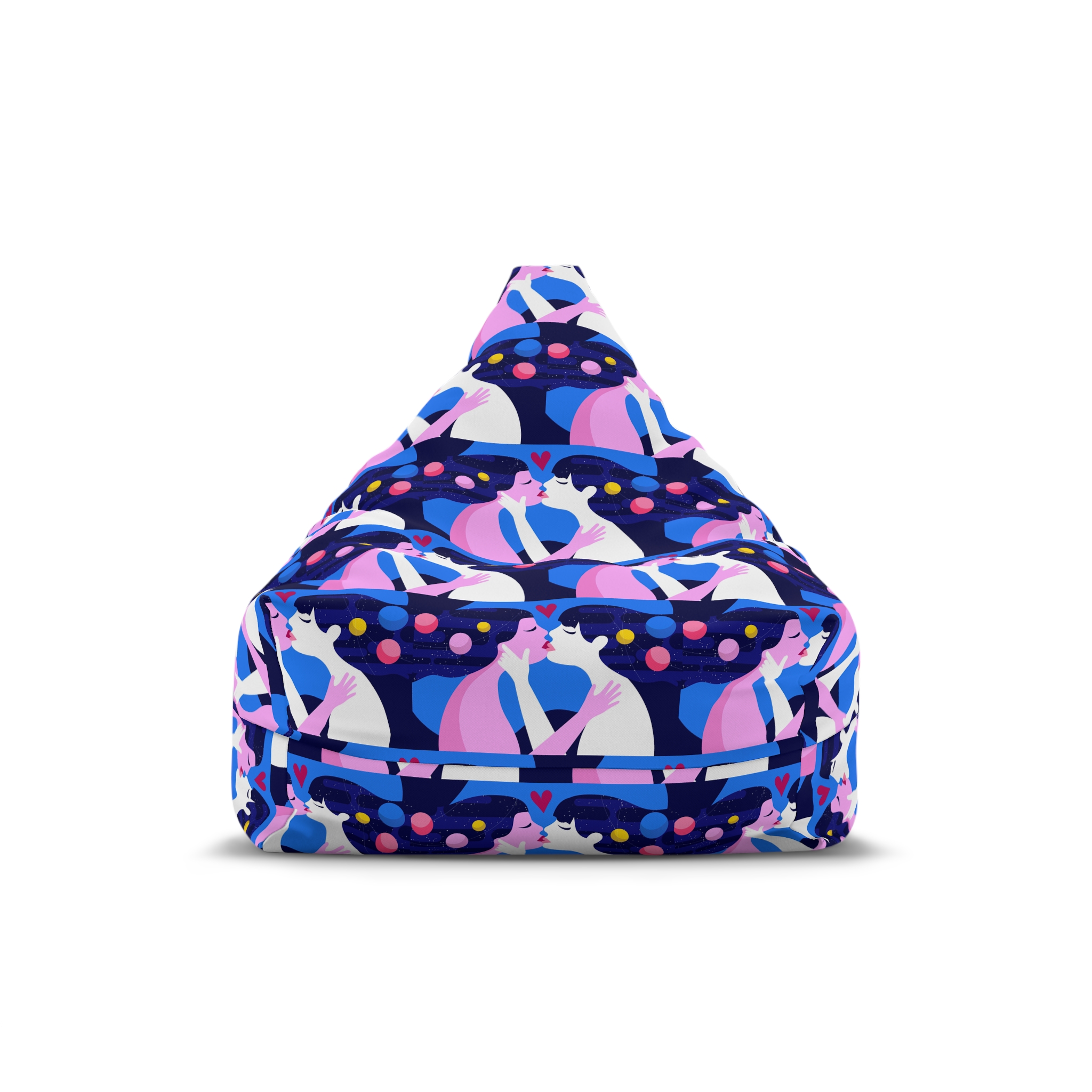 Lesbian Pride Design 4C2A53 Bean Bag Chair Cover