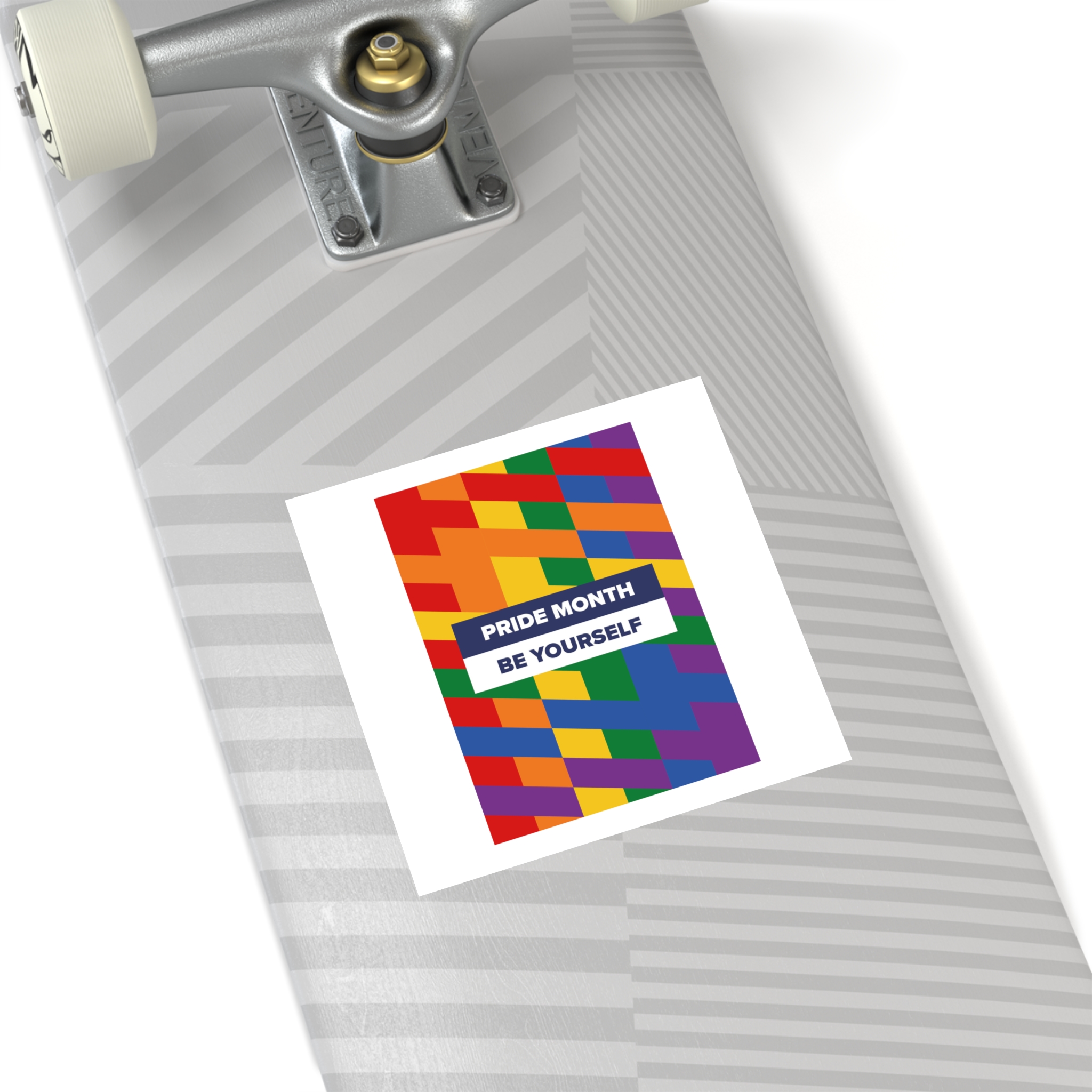 Lgbt Pride Month June Lesbian Gay Bisexual Transgender Lgbtq Flag Rainbow Vector(1)3 Laminate Stickers Square - Image 36