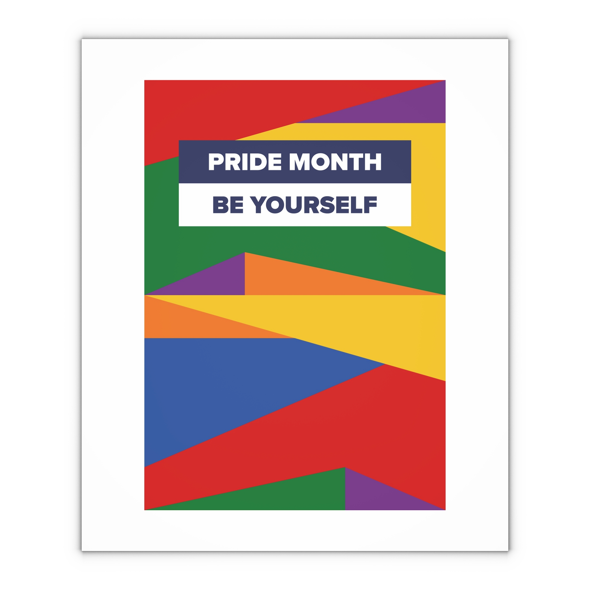 Lgbt Pride Month June Lesbian Gay Bisexual Transgender Lgbtq Flag Rainbow Vector(2) Gift Wrapping Paper Sheets 1pc - Image 4