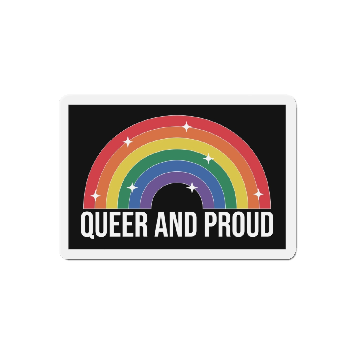 Pride Lgbtq Gay Typography Vector Tshirt Design(3) Die Cut Magnets - Image 7