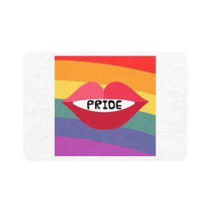 Lesbian Pride Design 4C2A60 Pet Food Mat 12x18