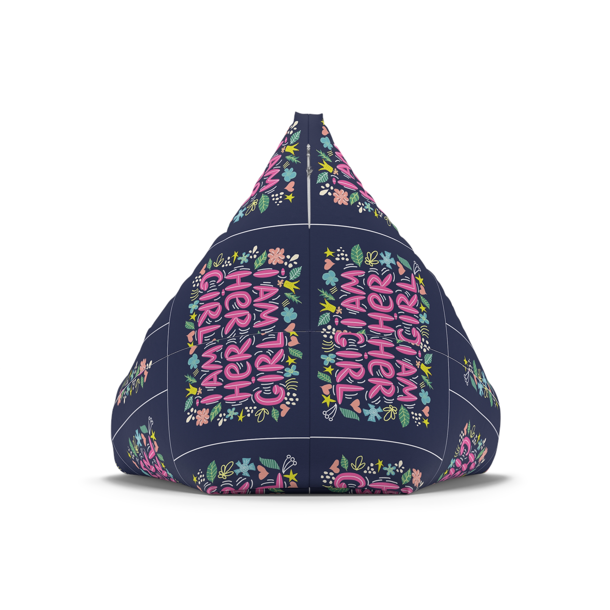Lesbian Pride Design 4C2AB4 Bean Bag Chair Cover - Image 6