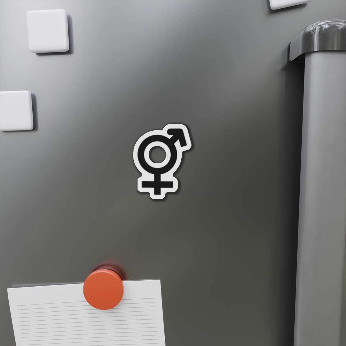 Combined Gender Symbol Diversity Identity Die Cut Magnets - Image 5