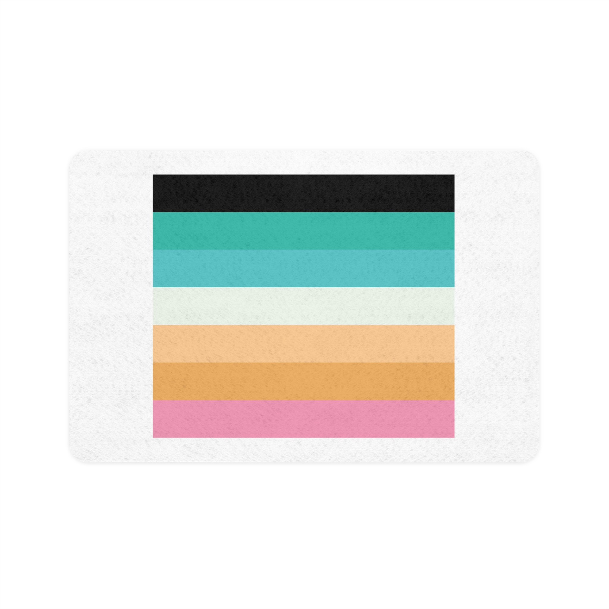 Lesbian Pride Design 1724D6 Pet Food Mat 12x18