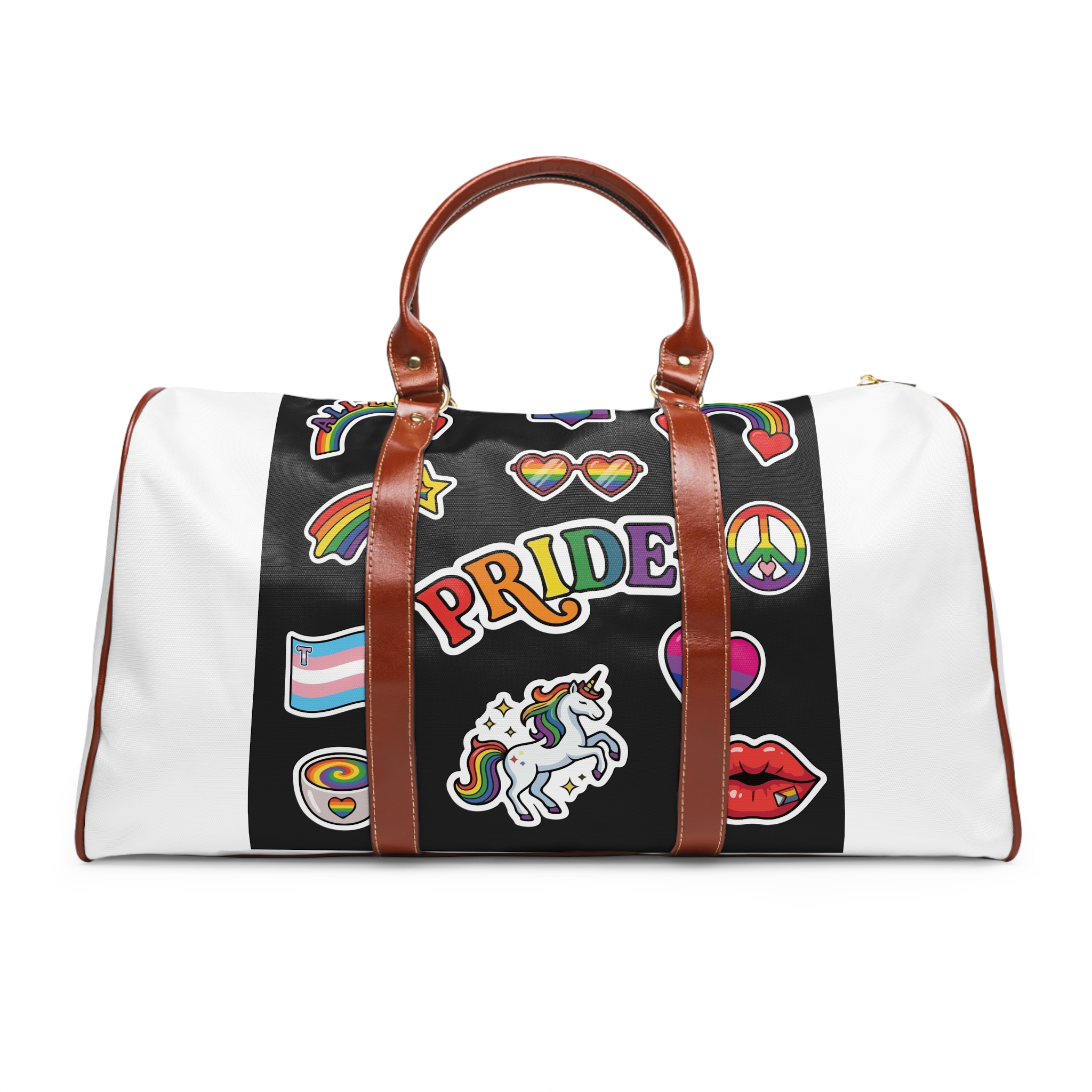 Lesbian Pride Design 17553F Waterproof Travel Bag