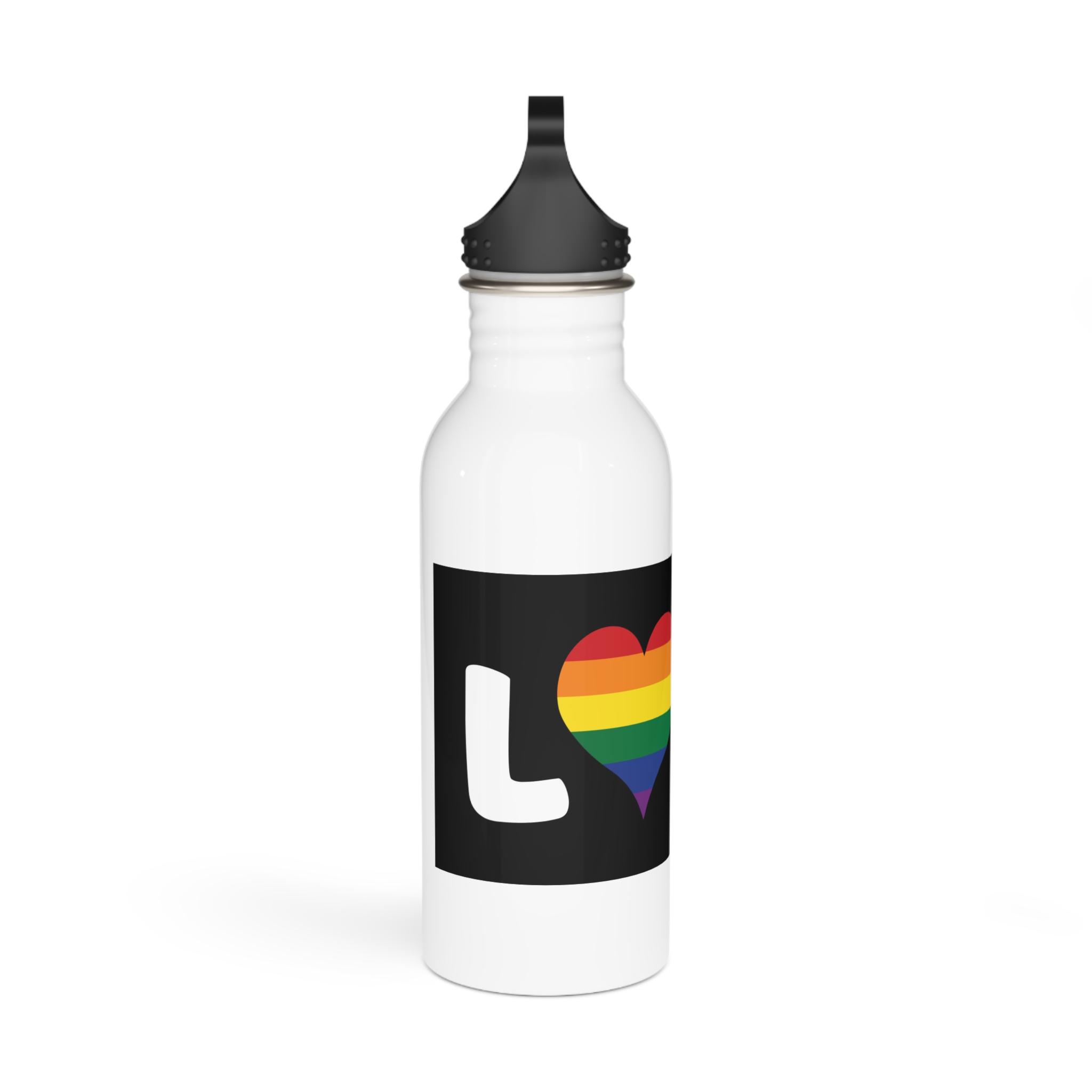 Love Stainless Steel Water Bottle - Image 2