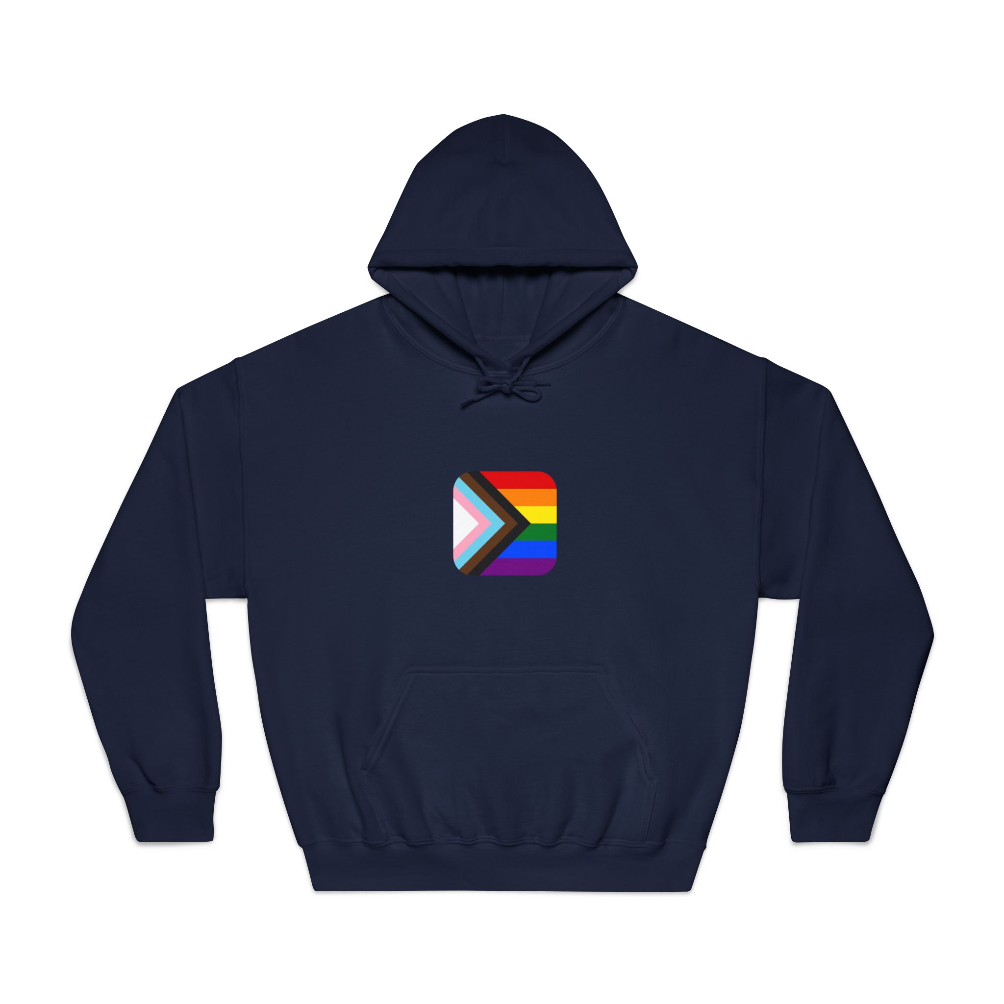 New Pride Flag Lgbtq Vector Illustartion Unisex Dryblend Hooded Sweatshirt - Image 29