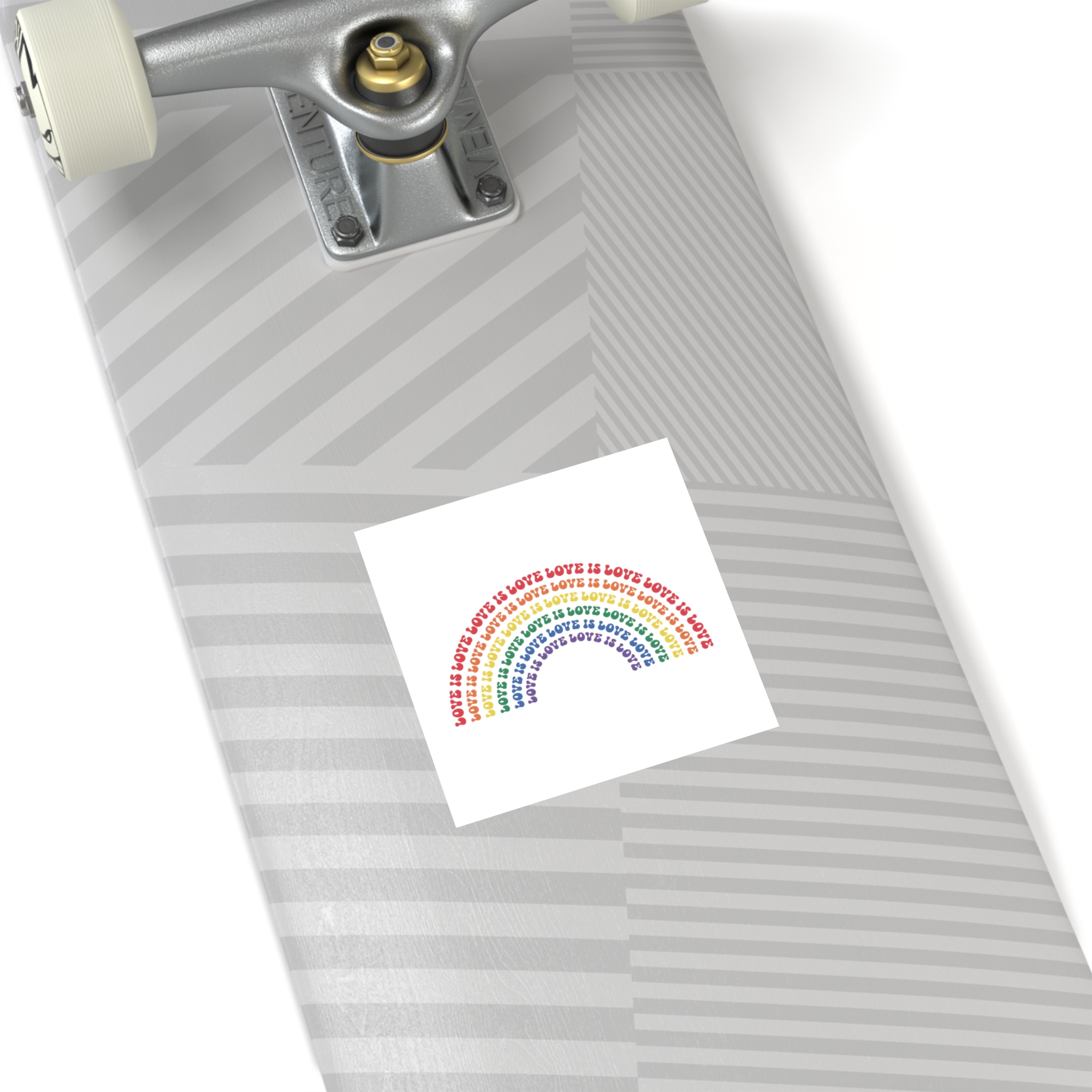 Pride Lgbtq Gay Typography Vector Tshirt Design(1) Laminate Stickers Square - Image 20