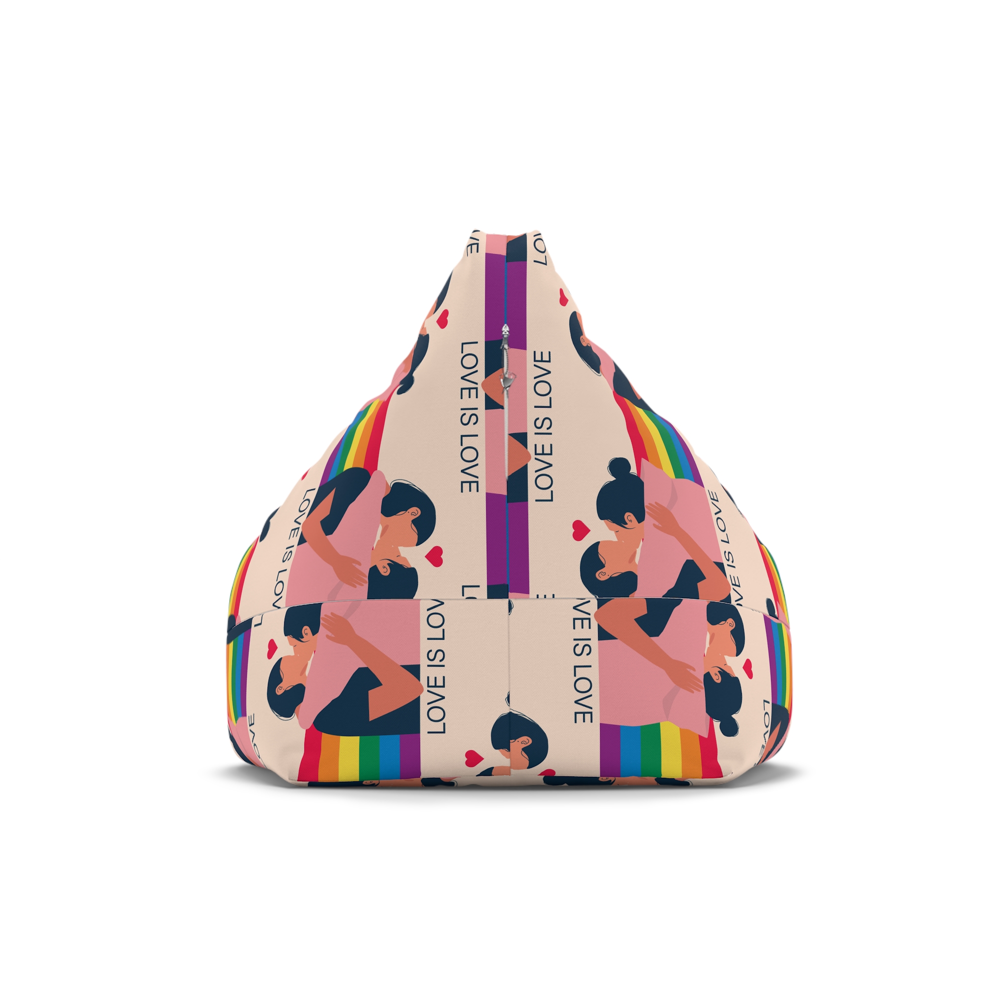 Couple Leasbians Bean Bag Chair Cover - Image 2