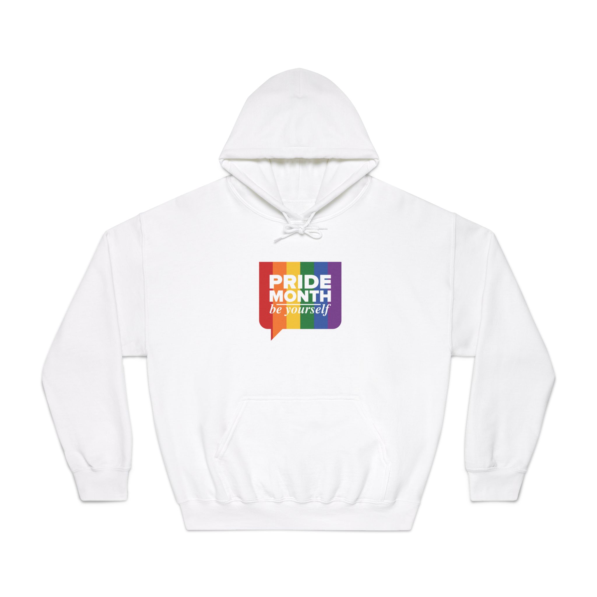 Lgbt Pride Month June Lgbt Flag Rainbow Flag Love Concept Vector Illustration Poster (1) Unisex Dryblend Hooded Sweatshirt