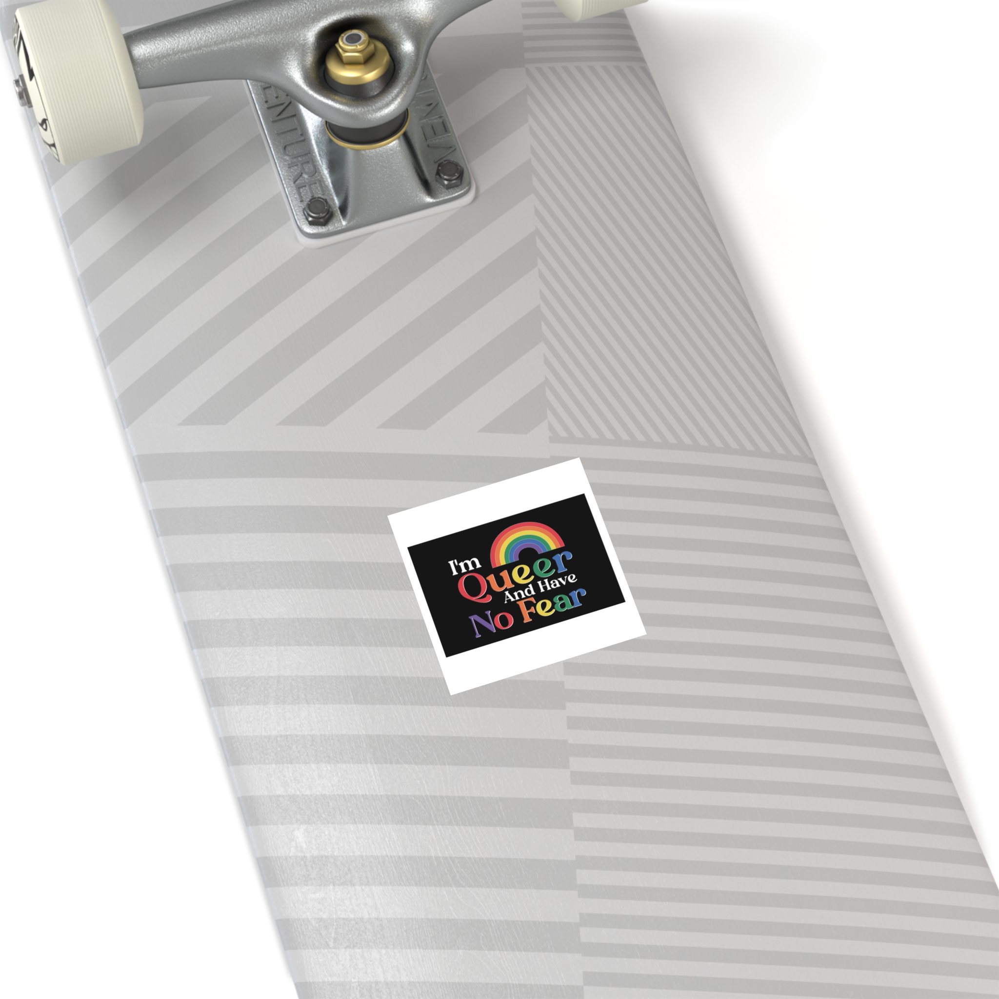 Pride Lgbtq Gay Typography Vector Tshirt Design(13) Laminate Stickers Square - Image 4