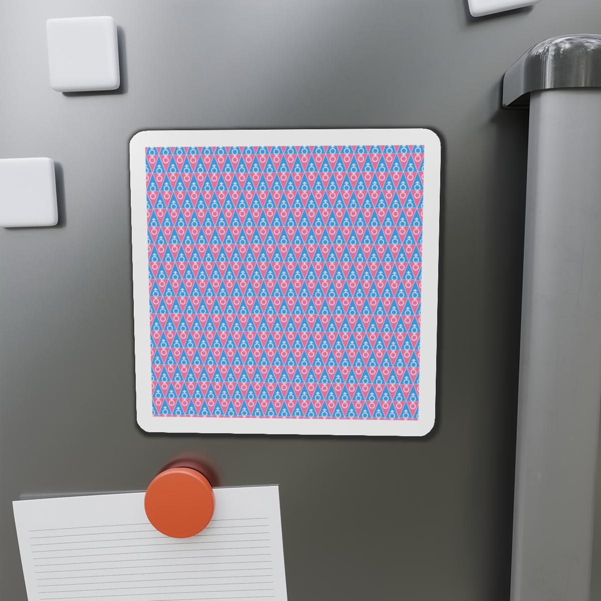 Gender Symbol Pattern Die Cut Magnets - Image 14