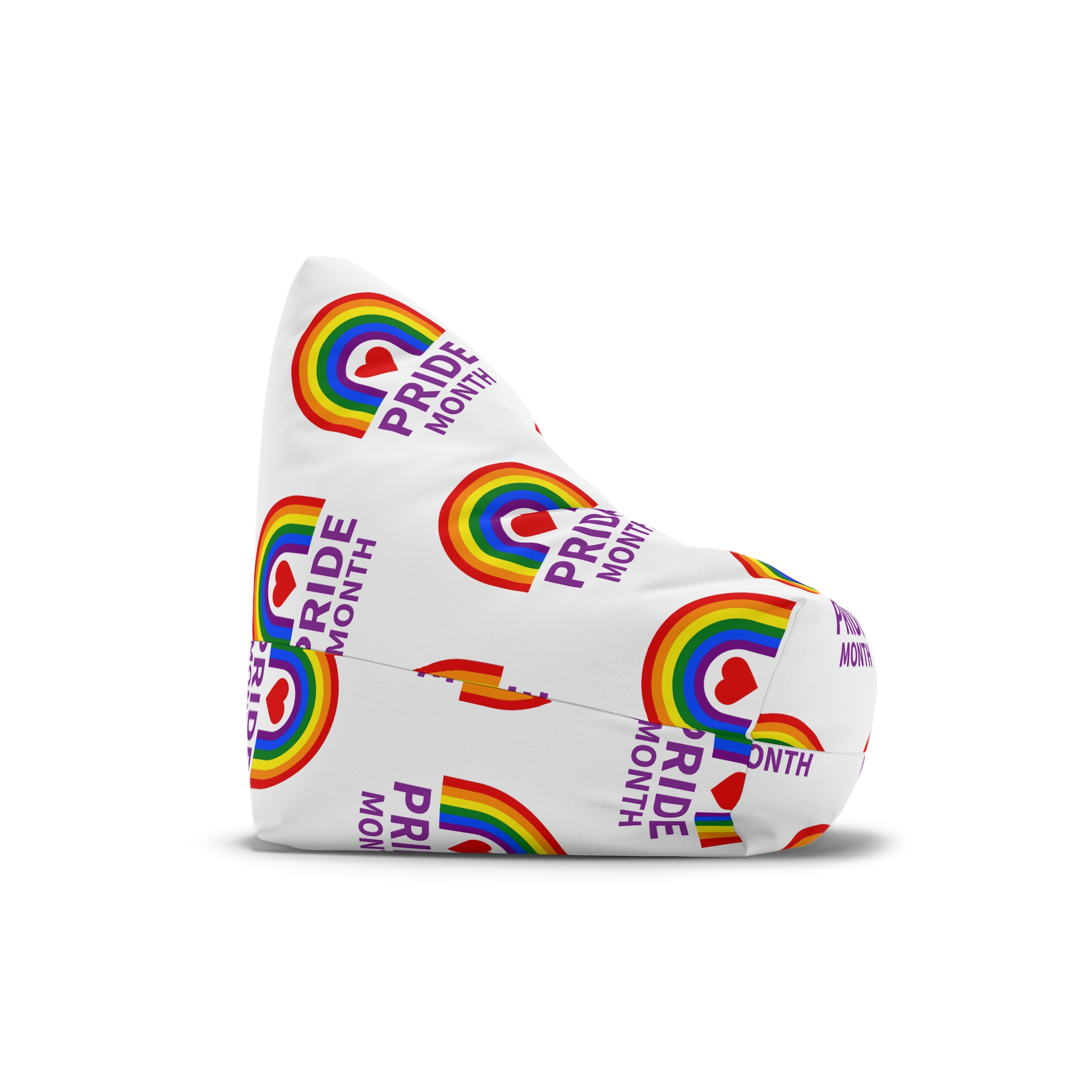 Pride Month Logo Template Design Bean Bag Chair Cover - Image 3