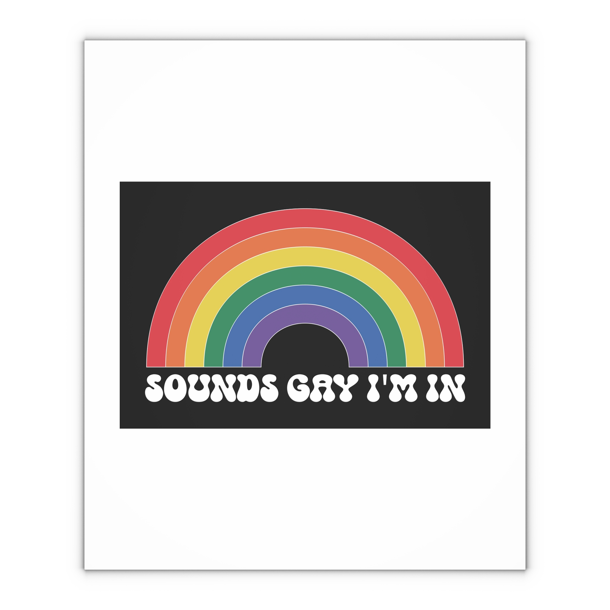 Pride Lgbtq Gay Typography Vector Tshirt Design(4) Gift Wrapping Paper Sheets 1pc - Image 4
