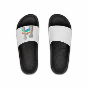 Trendy Collage With Hand Gestures Cutout Shapes Symbol Win Like Punk Grunge Halftone Retro Banner Poster Design Concept Protest Confrontation Pride Lgbt Month Vector Illustration Mens Slide Sandals