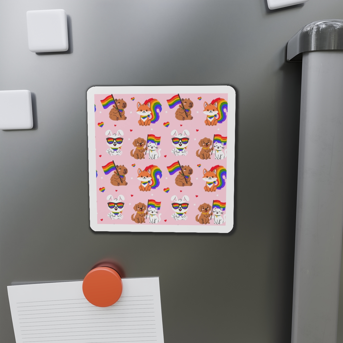 Lesbian Pride Design F6321F Die Cut Magnets - Image 11