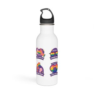 Labels Collection Pride Month Celebration Stainless Steel Water Bottle