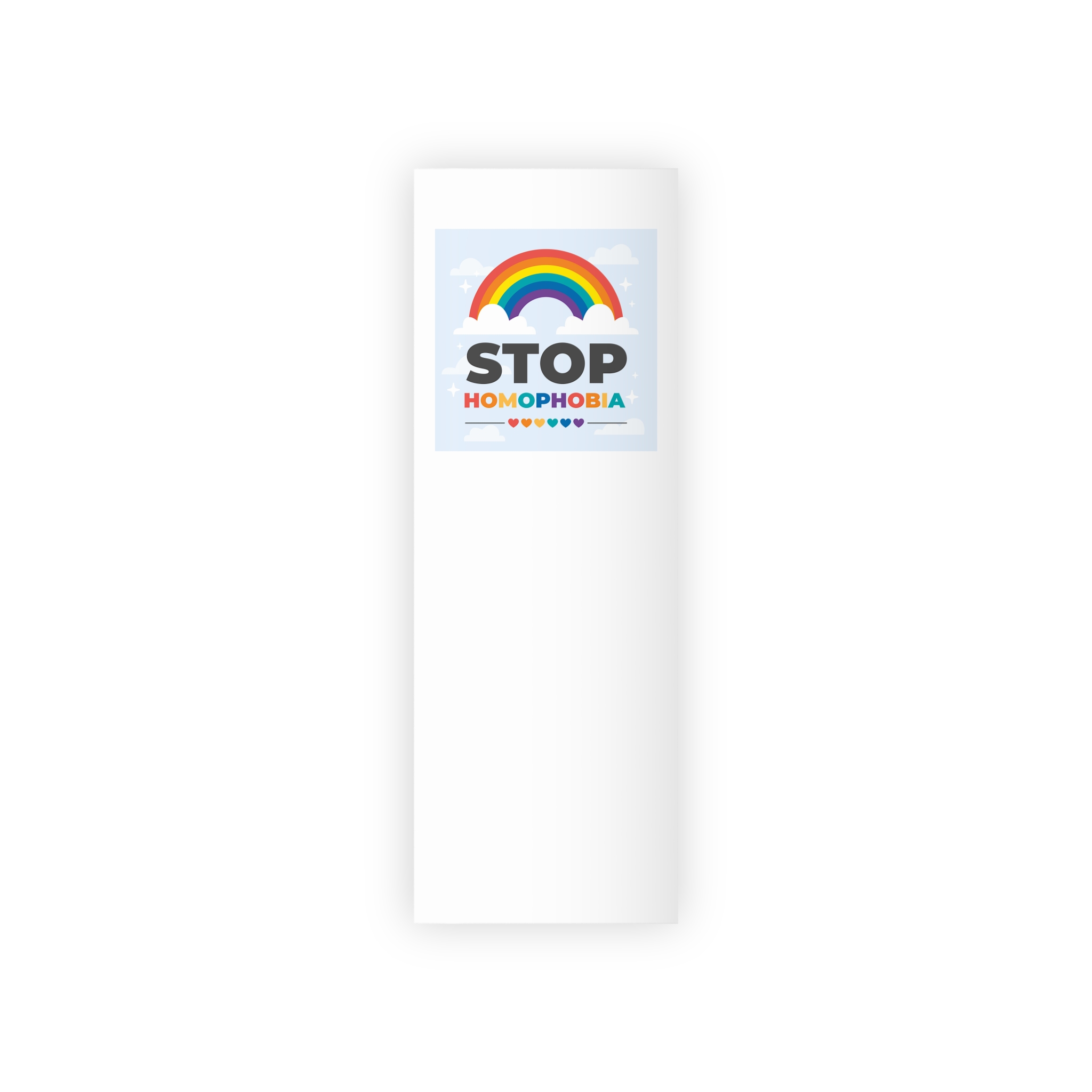 Hand Drawn Stop Homophobia Concept Illustration Gift Wrapping Paper Rolls 1pc - Image 5