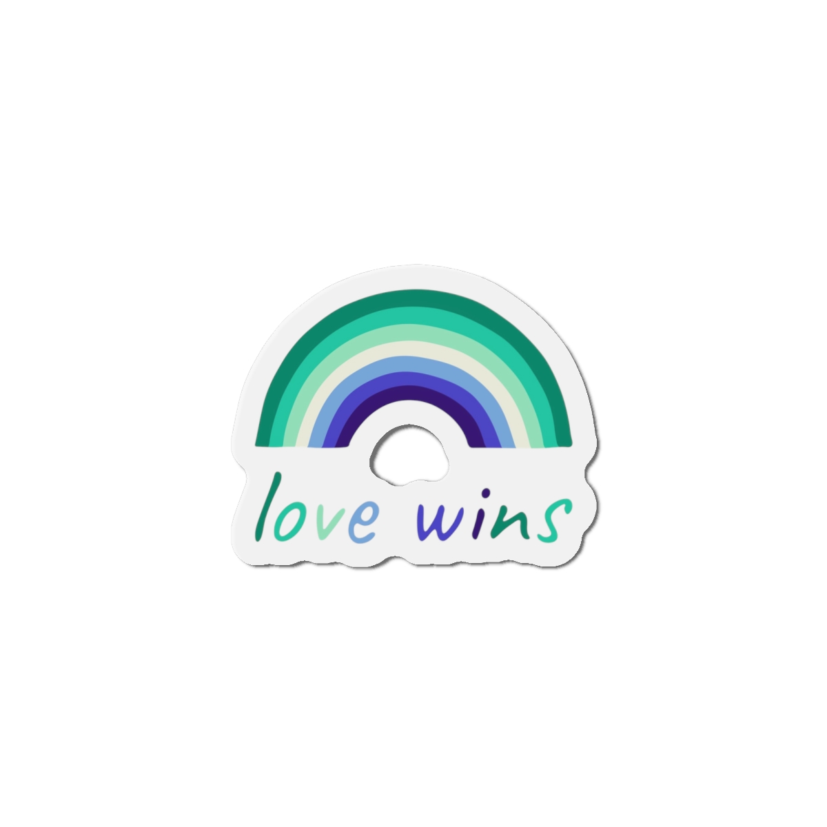 Colorful Rainbow Shape Gay Men Pride Flag Happy Pride Day Lgbtqia Community Pride Month Vector Hand Drawn Doodle Posters Stickers Logo Cards Die Cut Magnets - Image 7