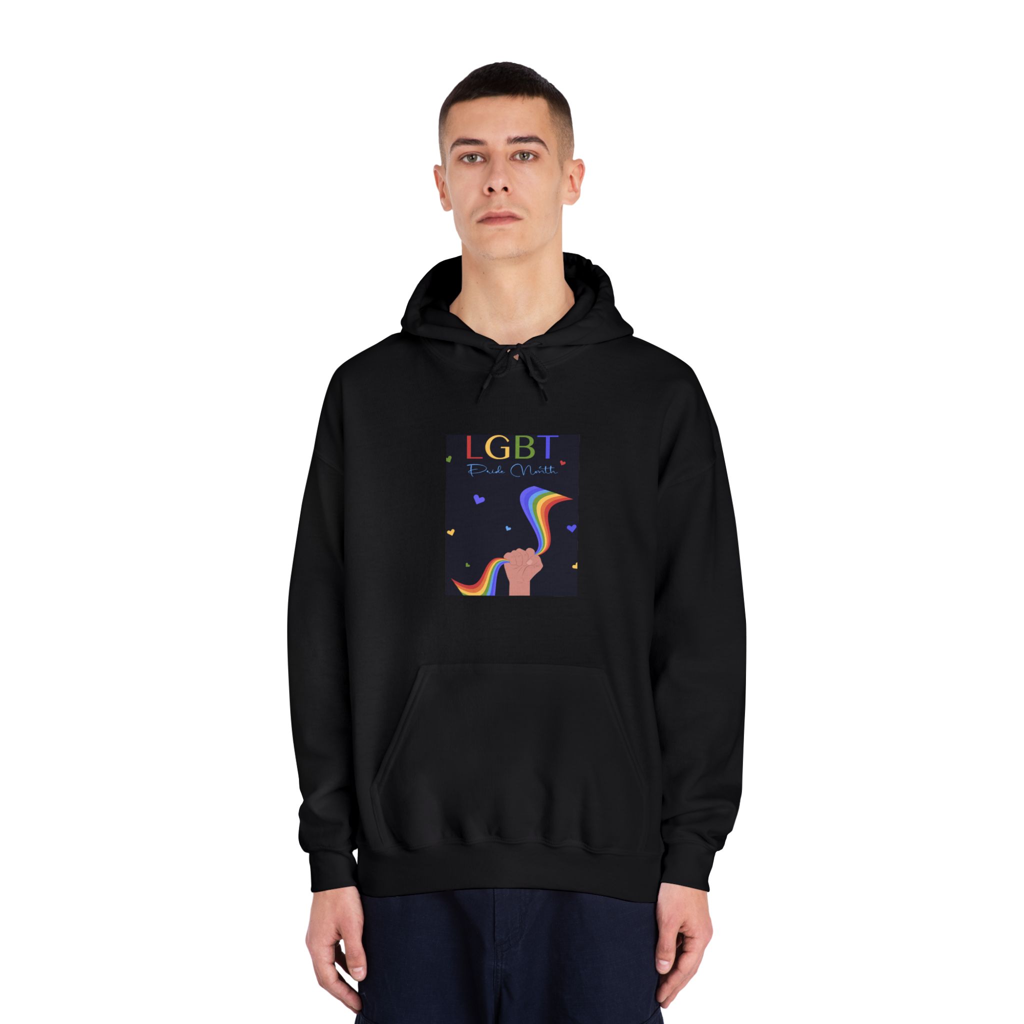 Poster Lgbt Pride Month Unisex Dryblend Hooded Sweatshirt - Image 11