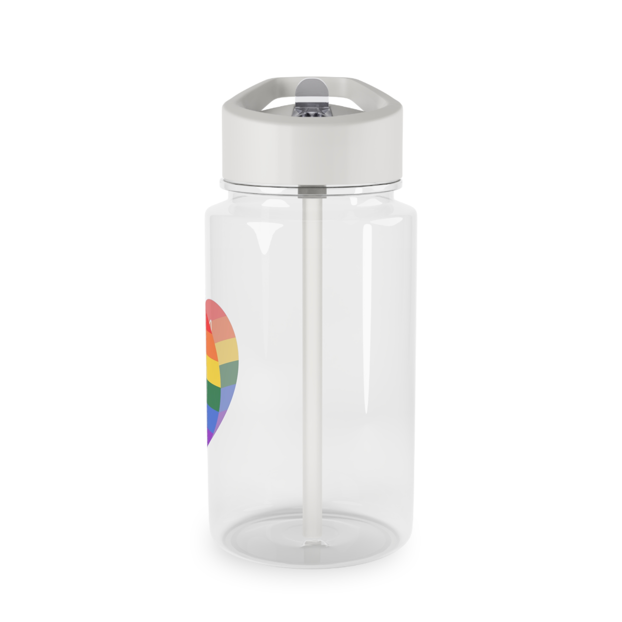 Lgbtq Diversity Rainbow Pride Concept Vector Isolated Illustration Tritan Water Bottle - Image 3