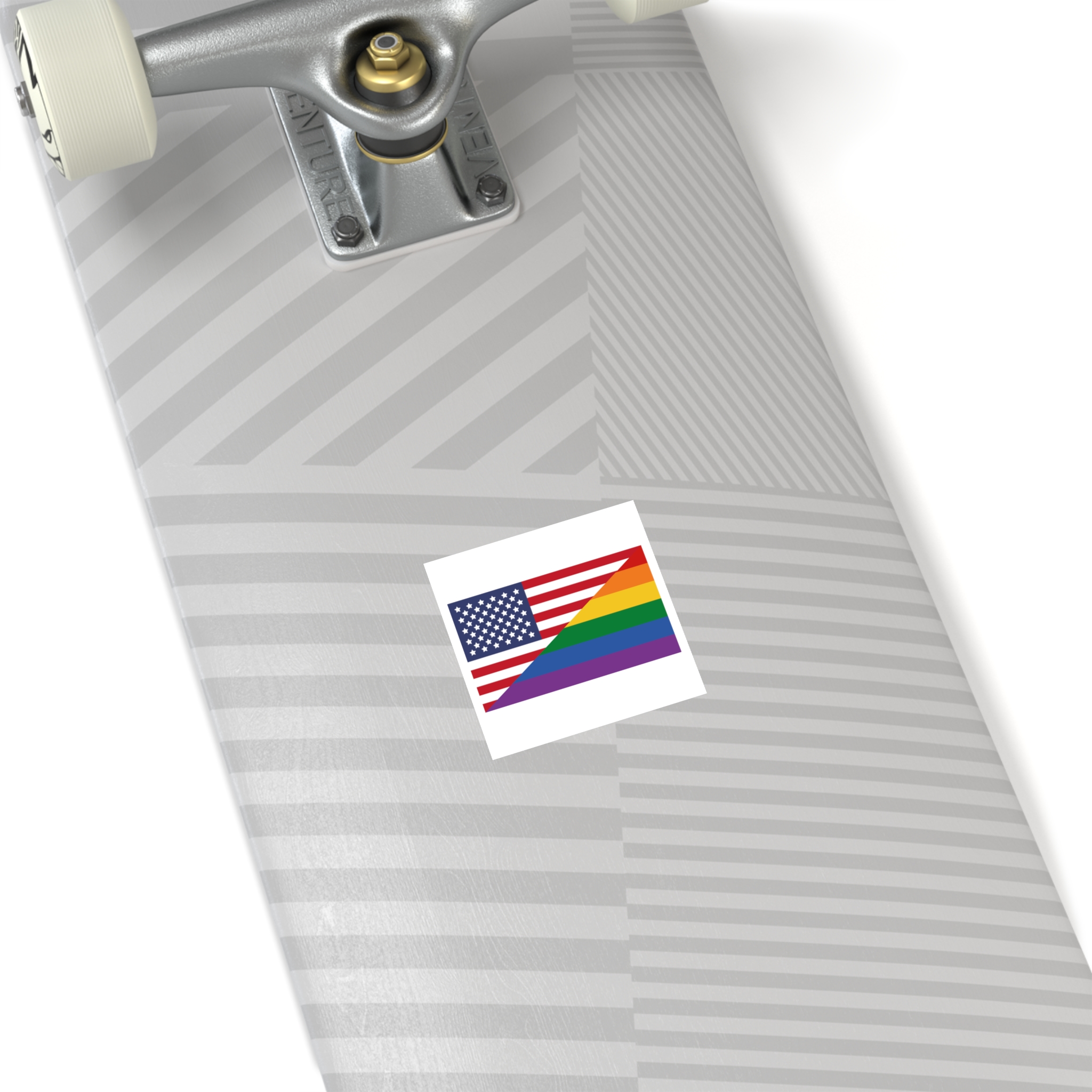Lgbt Pride Month June Lesbian Gay Bisexual Transgender Lgbtq Flag Rainbow Vector(2) (1) Laminate Stickers Square - Image 8