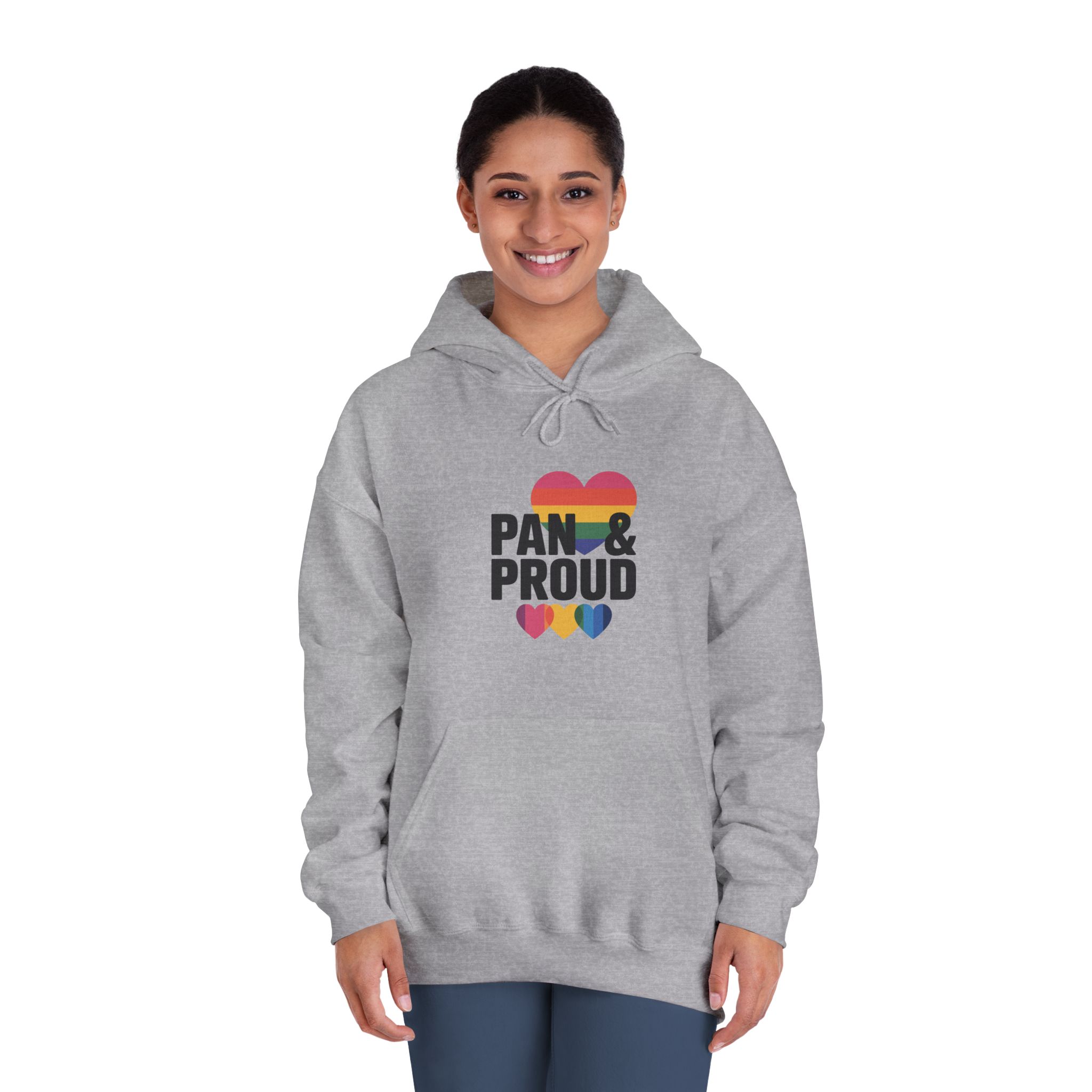 Pan Proud T Shirt Design Isolated White Background 2 Unisex Dryblend Hooded Sweatshirt - Image 16