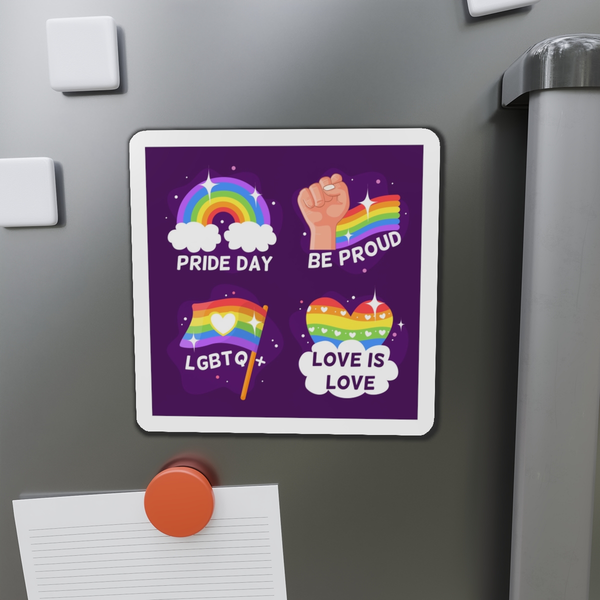 Pride Day Badges Collection Die Cut Magnets - Image 14