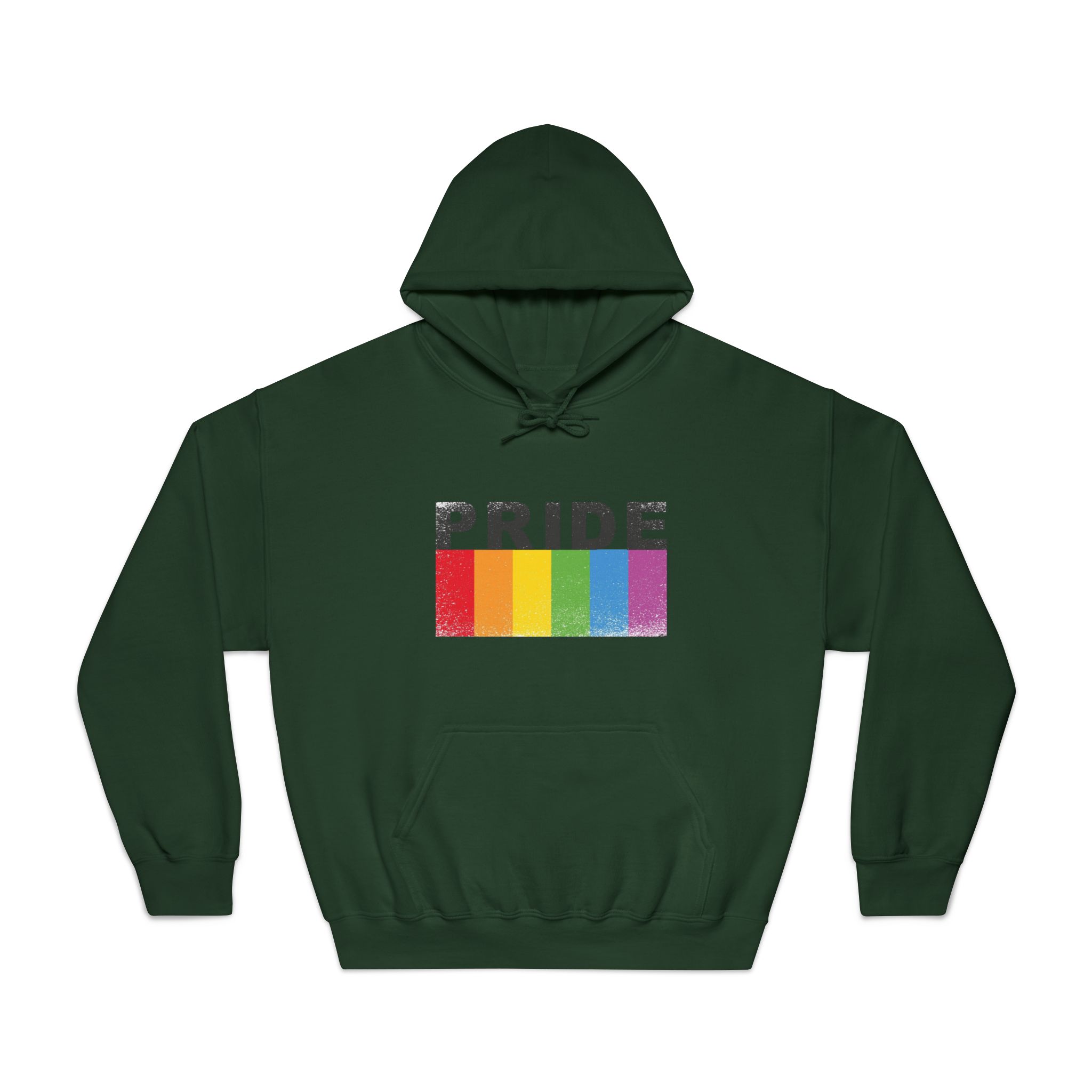 Pride Banner Unisex Dryblend Hooded Sweatshirt - Image 21