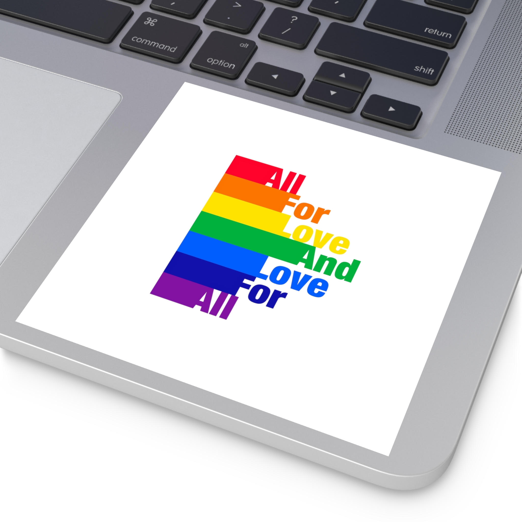 Pride Illustration Laminate Stickers Square - Image 75