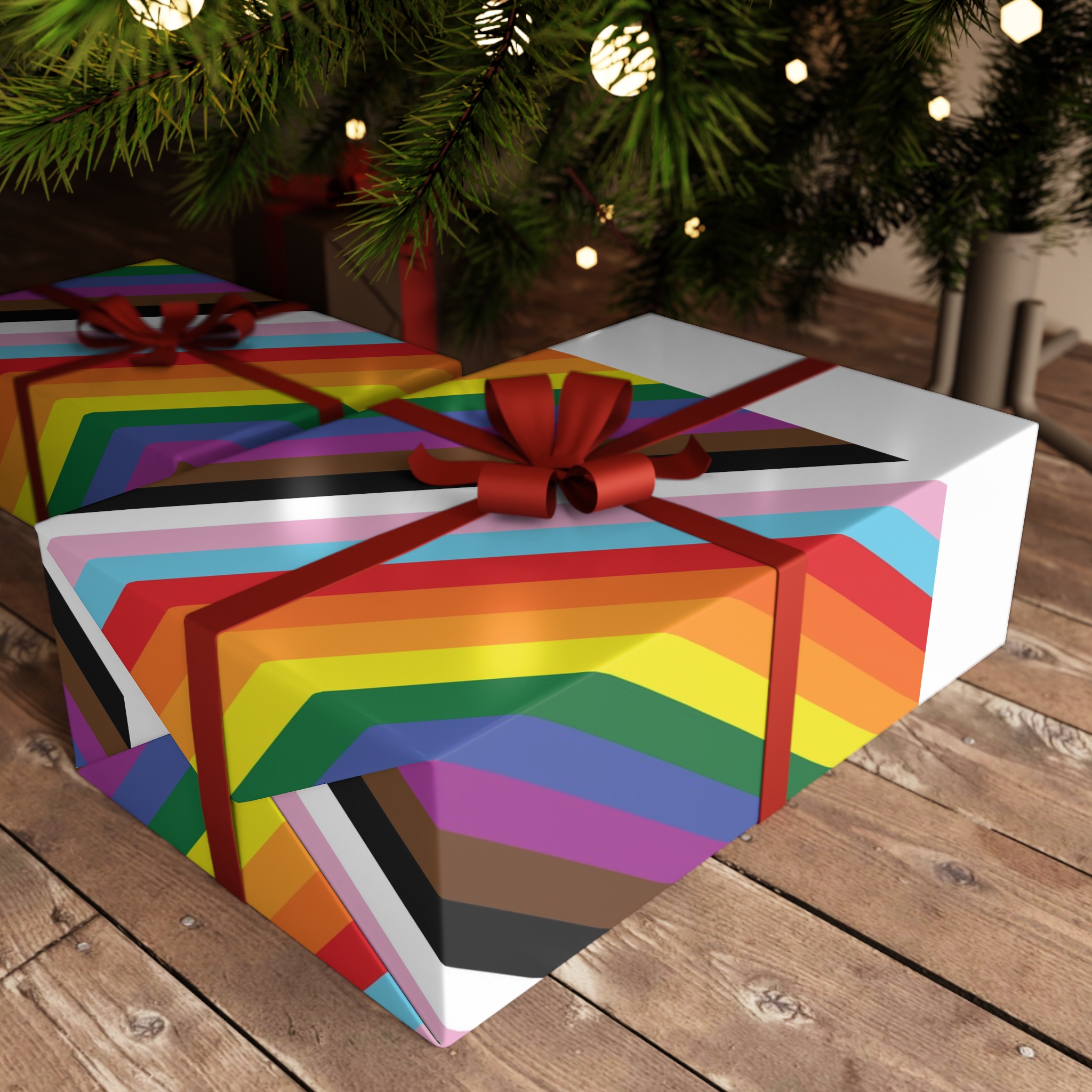 Lesbian Pride Design 20D8BC Gift Wrapping Paper Sheets 1pc - Image 3