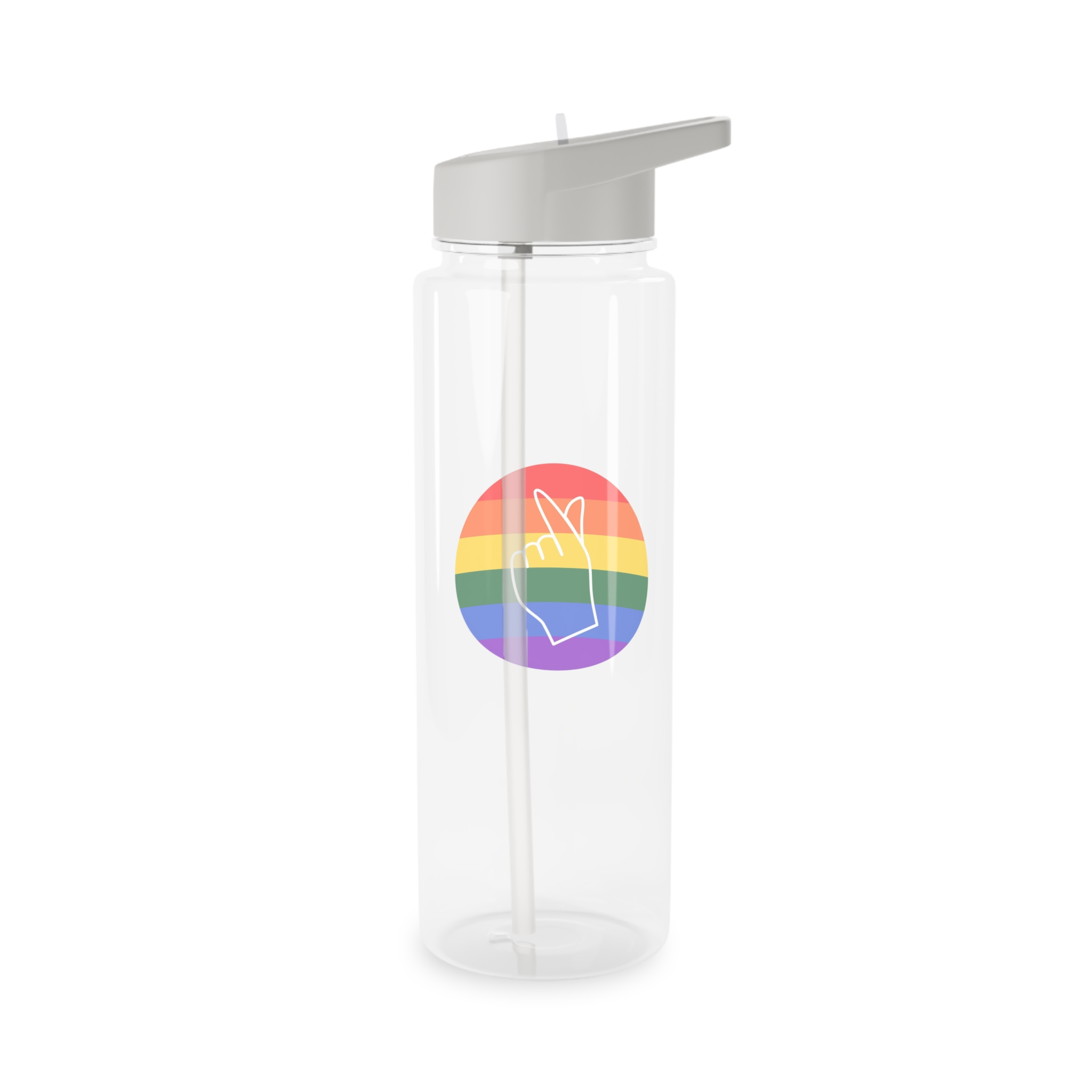 Lgbtq Diversity Rainbow Pride Concept Vector Isolated Illustration Tritan Water Bottle - Image 6