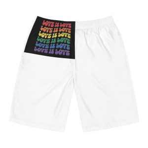 Pride Lgbtq Gay Typography Vector Tshirt Design(8) Mens Board Shorts Aop