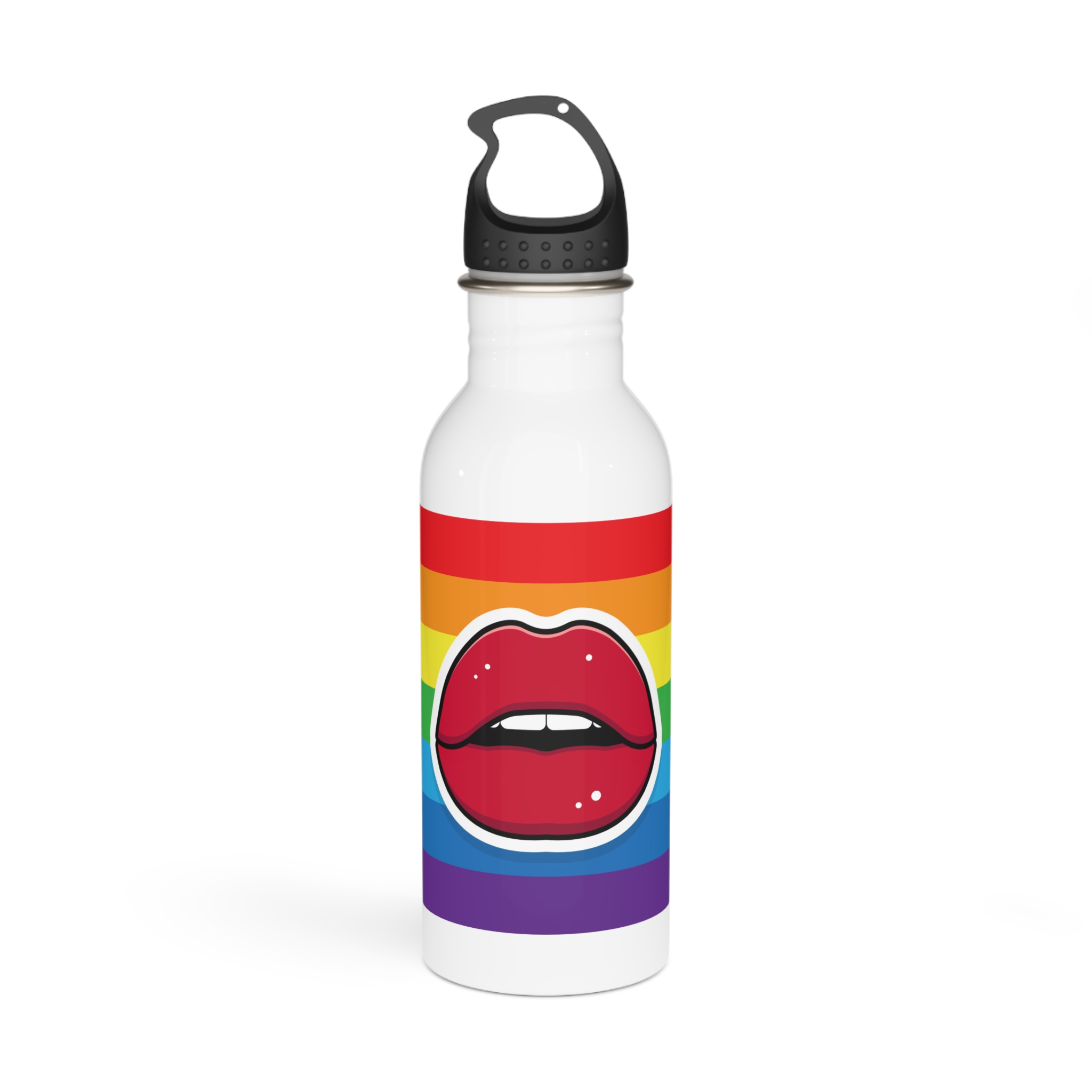 Lipslgbt Stainless Steel Water Bottle