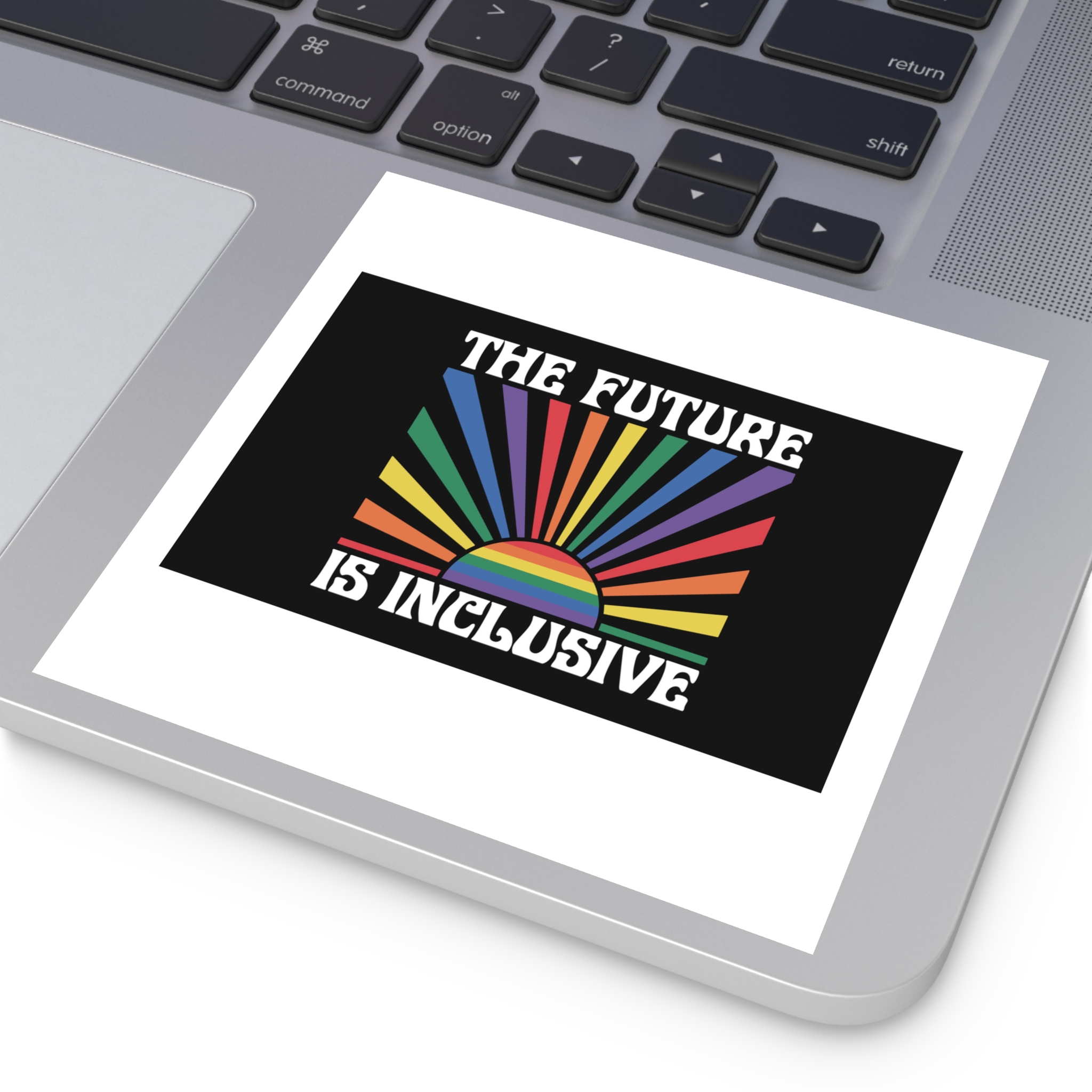 Pride Lgbtq Gay Typography Vector Tshirt Design Laminate Stickers Square - Image 35