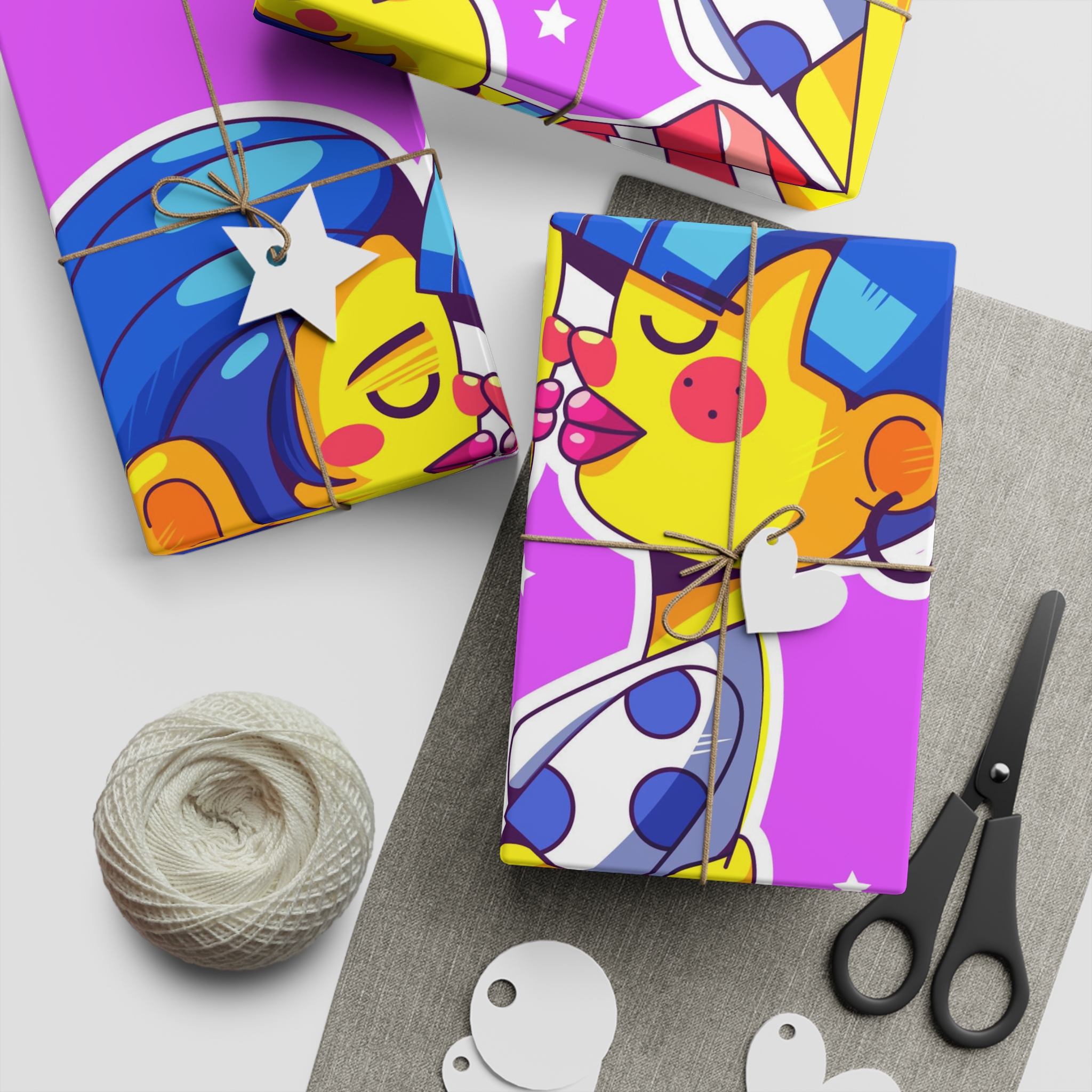 Lesbian Pride Design 4F4976 Gift Wrapping Paper Sheets 1pc - Image 2